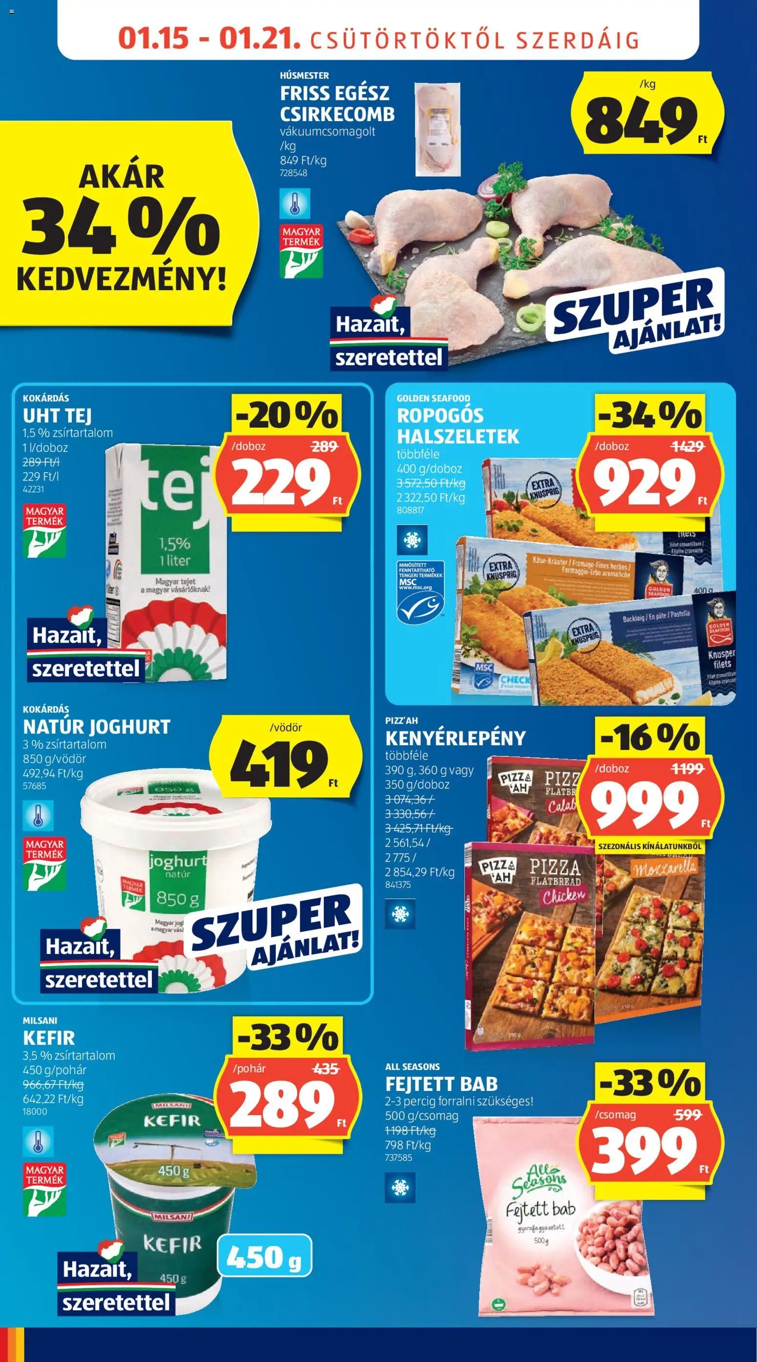 Aldi újság 2026.01.15. Akciós újság Aldi (2026-01-15 - 2026-01-21)