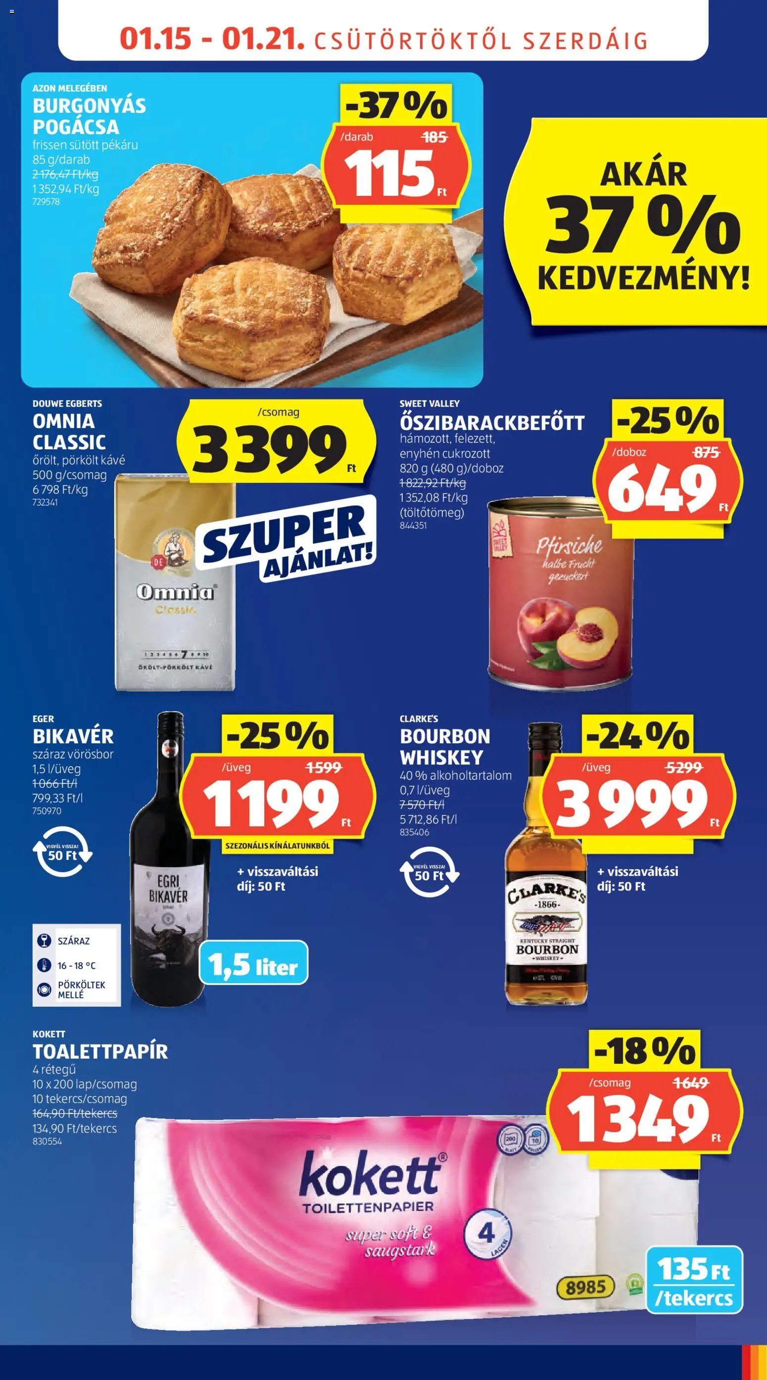 Aldi újság 2026.01.15. Akciós újság Aldi (2026-01-15 - 2026-01-21)