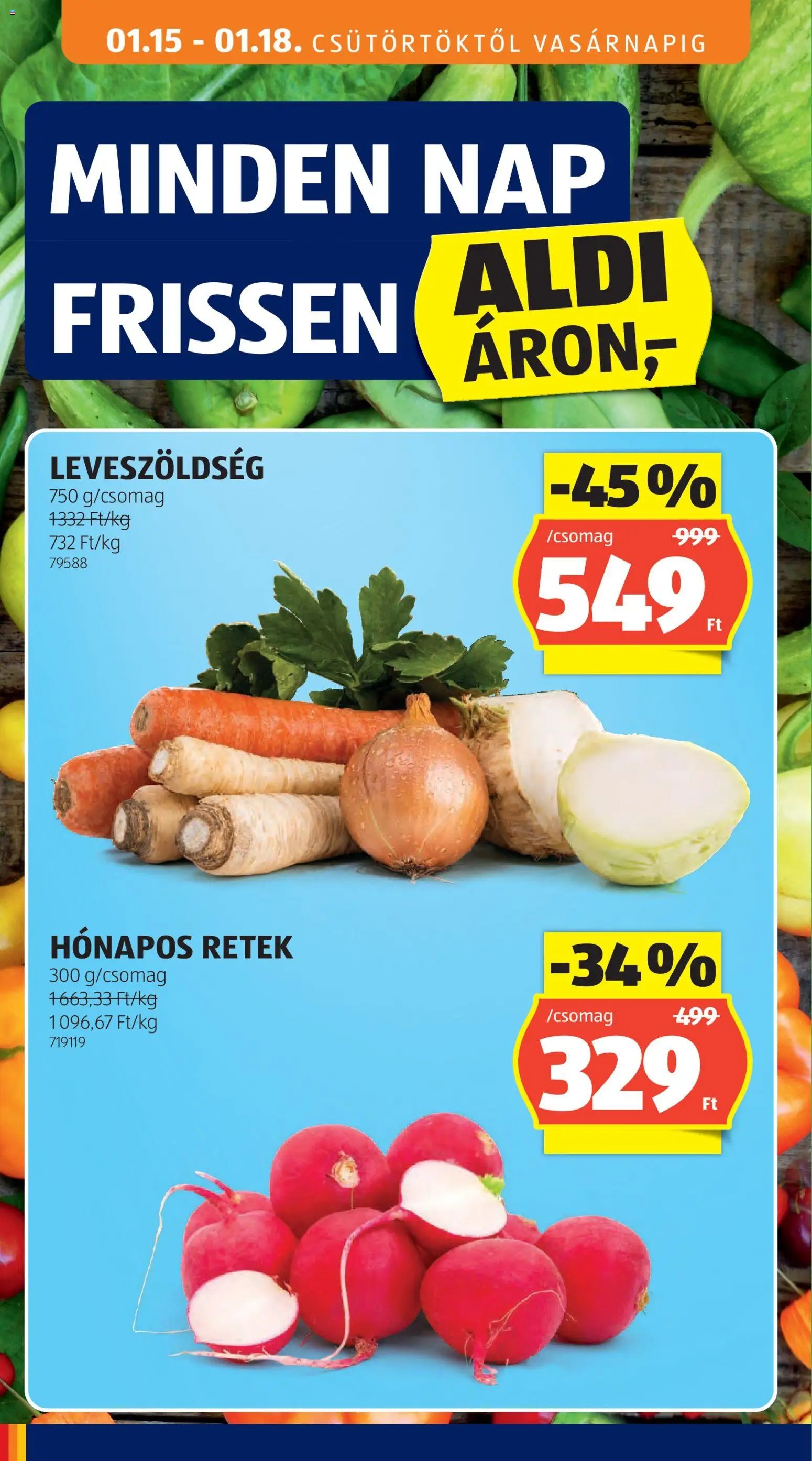 Aldi újság 2026.01.15. Akciós újság Aldi (2026-01-15 - 2026-01-21)