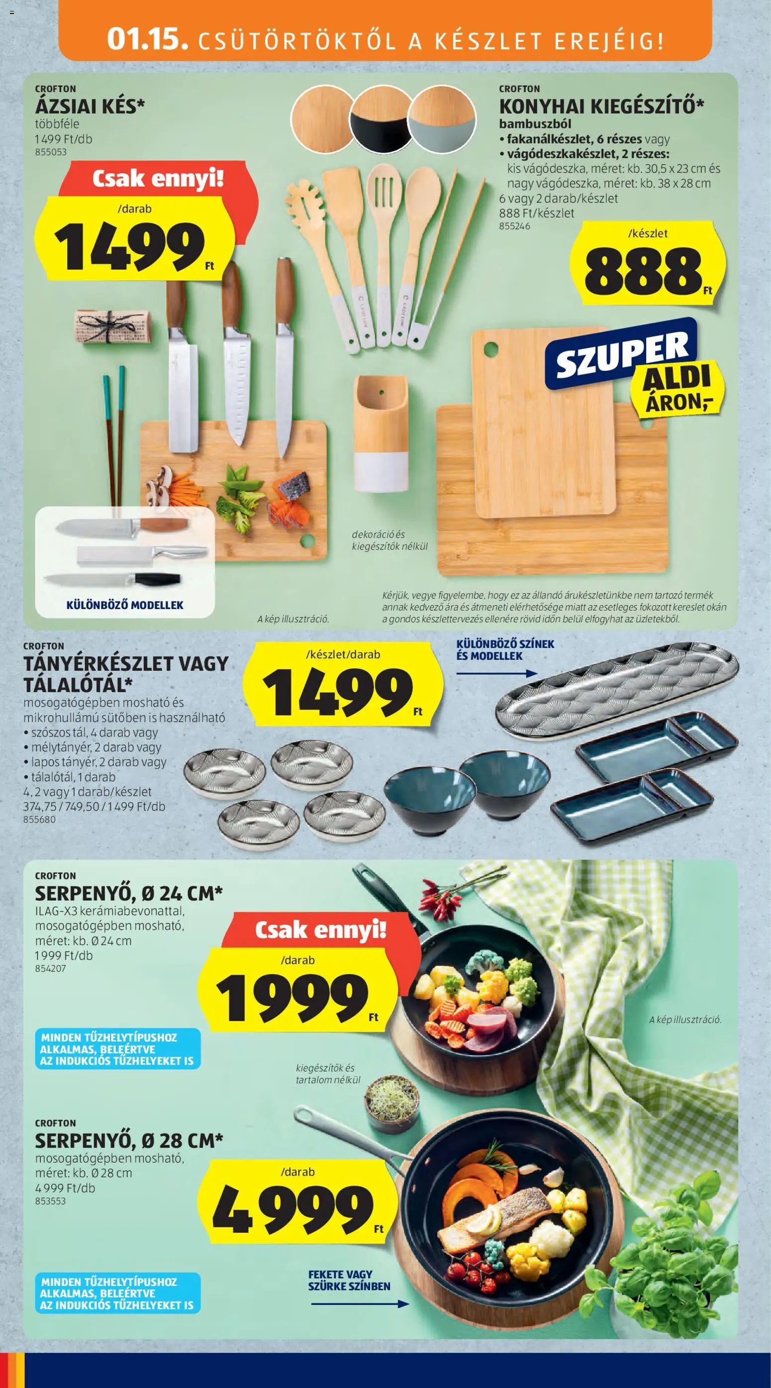 Aldi újság 2026.01.15. Akciós újság Aldi (2026-01-15 - 2026-01-21)