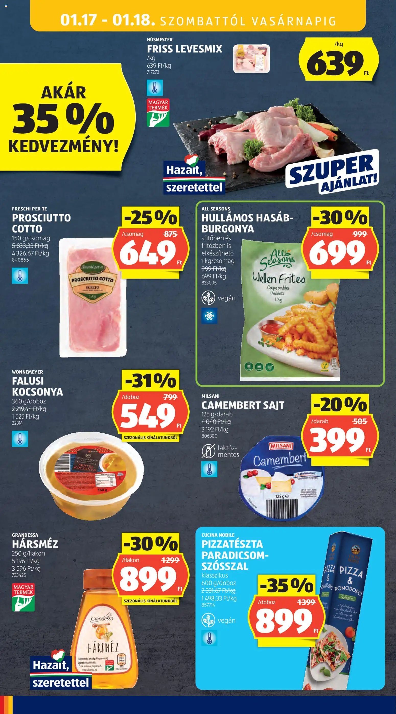 Aldi újság 2026.01.15. Akciós újság Aldi (2026-01-15 - 2026-01-21)