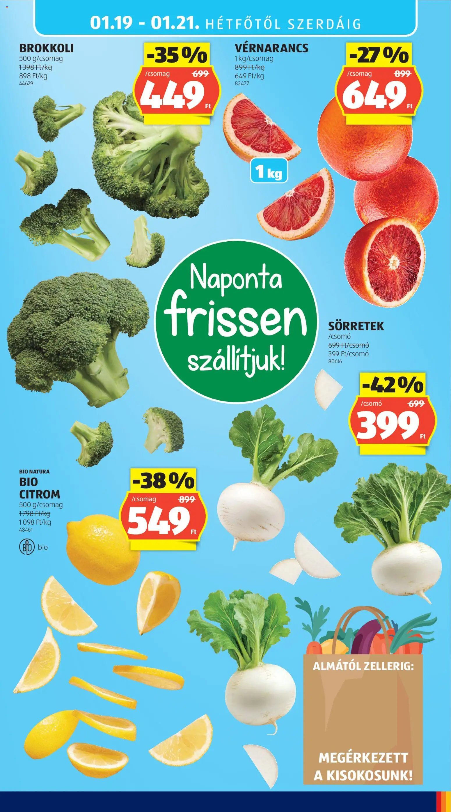 Aldi újság 2026.01.15. Akciós újság Aldi (2026-01-15 - 2026-01-21)