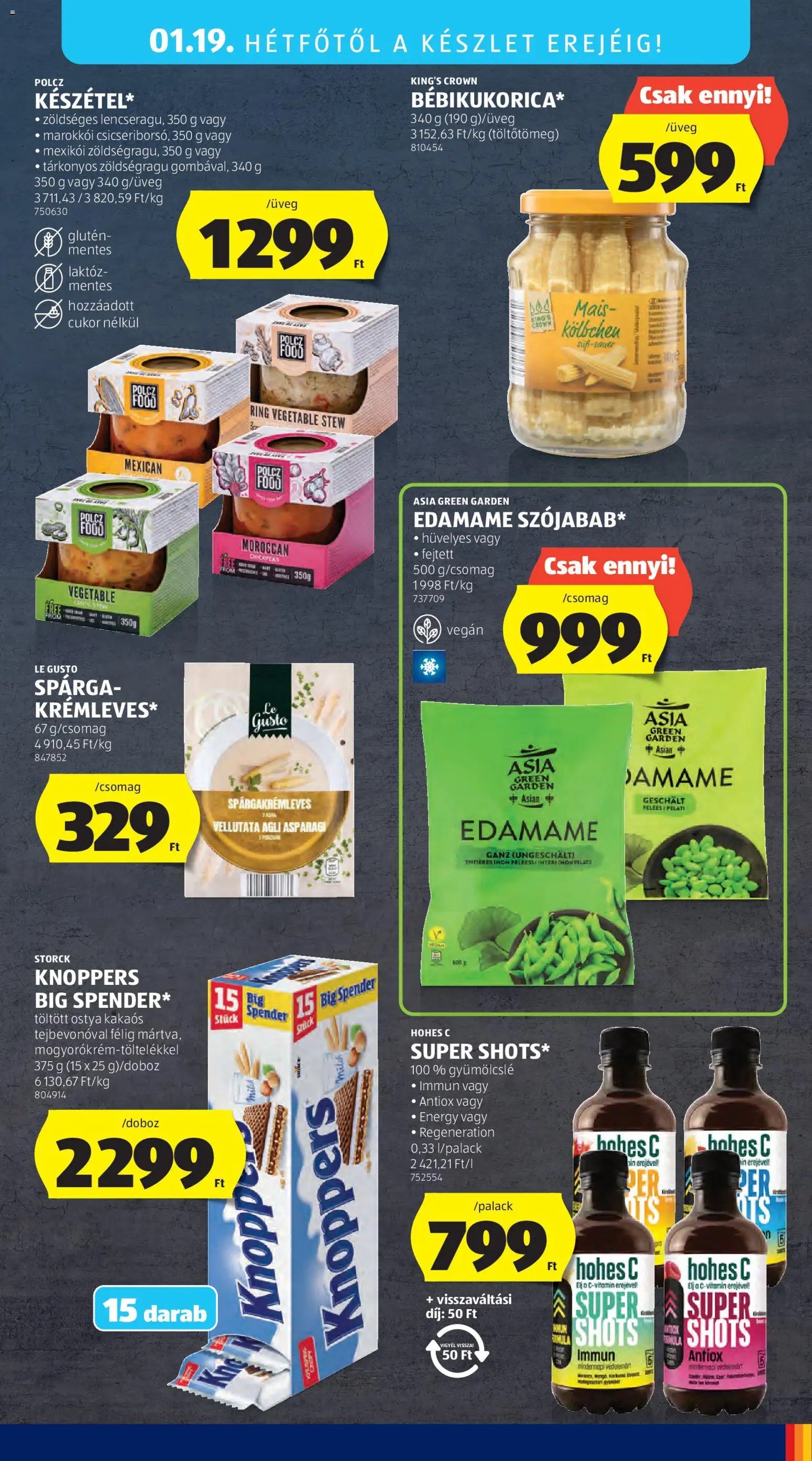 Aldi újság 2026.01.15. Akciós újság Aldi (2026-01-15 - 2026-01-21)