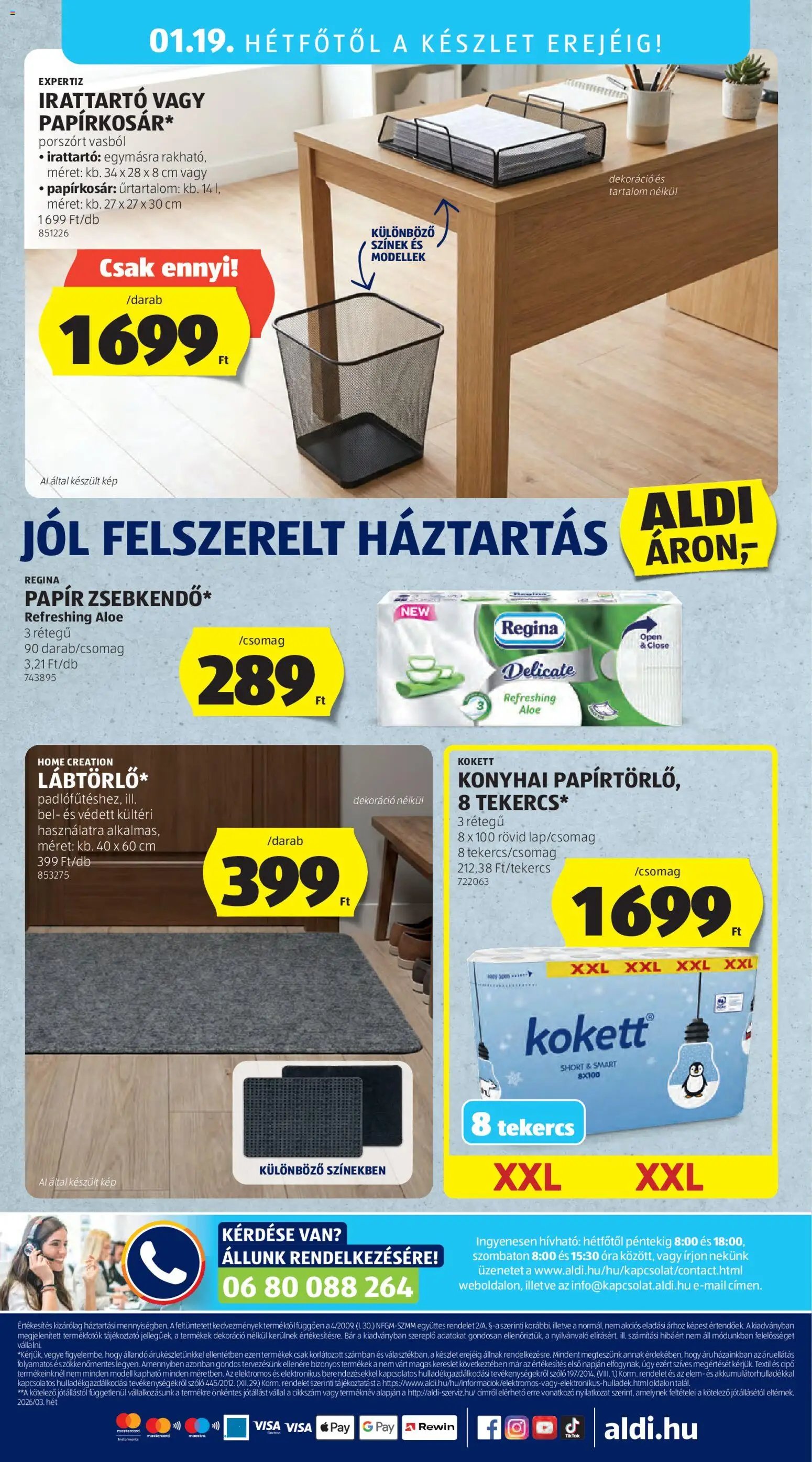 Aldi újság 2026.01.15. Akciós újság Aldi (2026-01-15 - 2026-01-21)