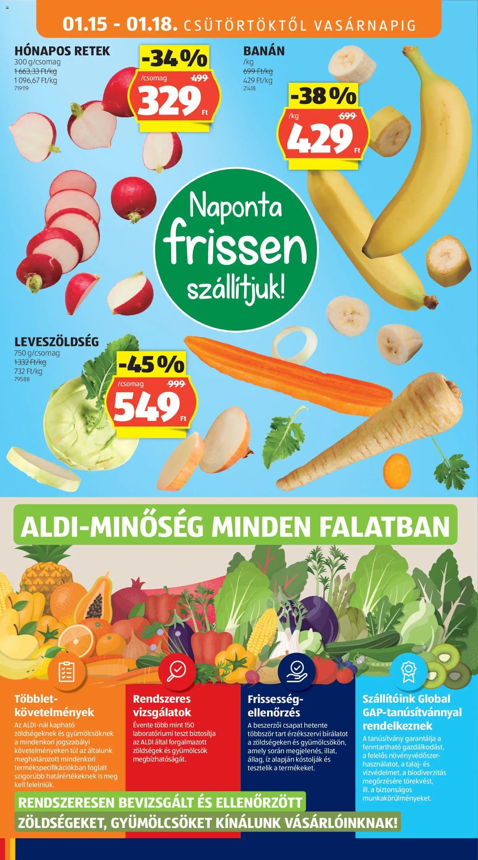 Aldi újság 2026.01.15. Akciós újság Aldi (2026-01-15 - 2026-01-21)