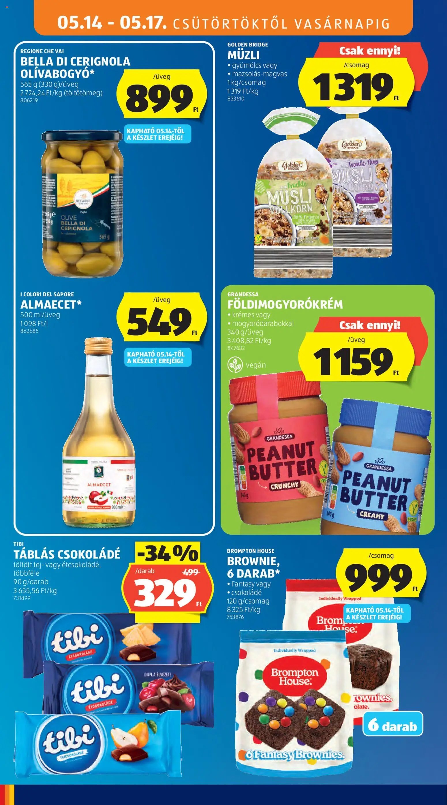 Aldi újság 2026.05.14. Aldi akciós újság (2026-05-14 - 2026-05-20)