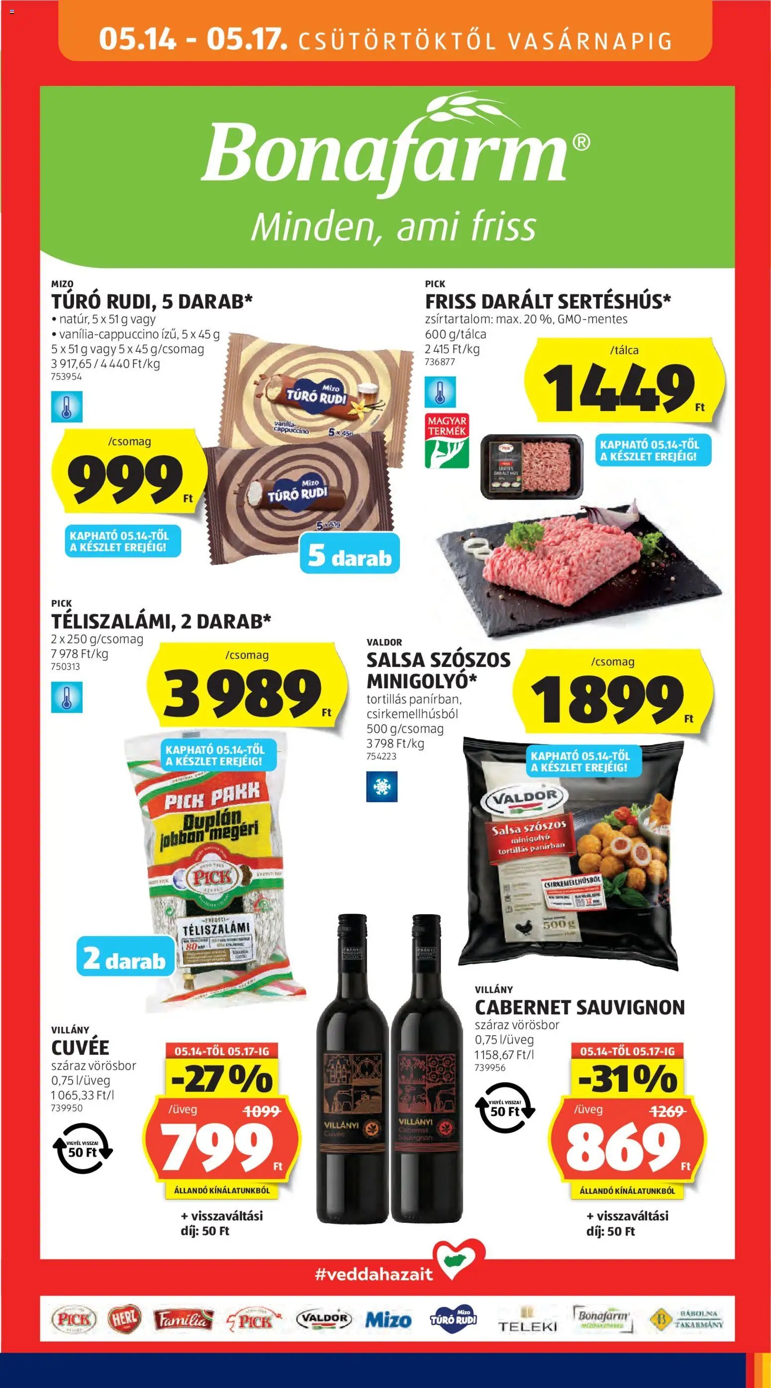 Aldi újság 2026.05.14. Aldi akciós újság (2026-05-14 - 2026-05-20)