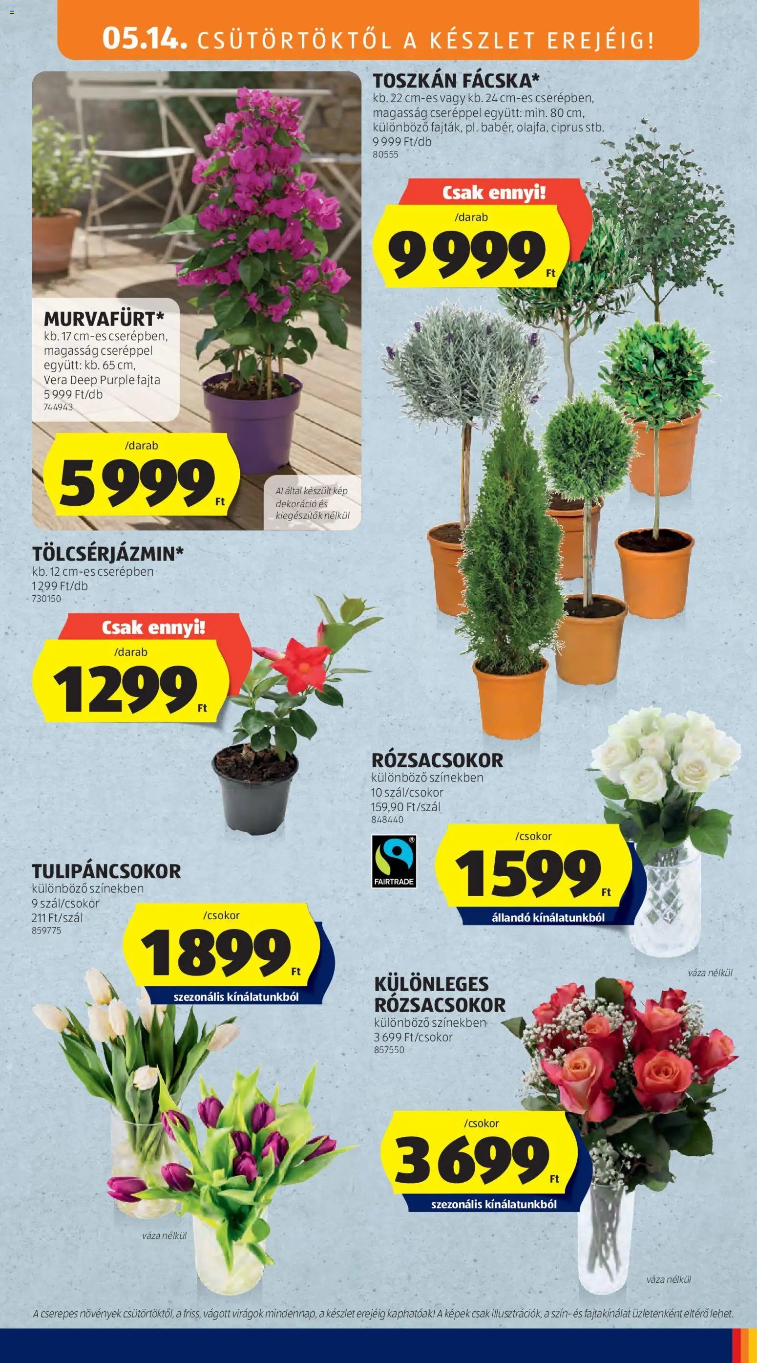 Aldi újság 2026.05.14. Aldi akciós újság (2026-05-14 - 2026-05-20)