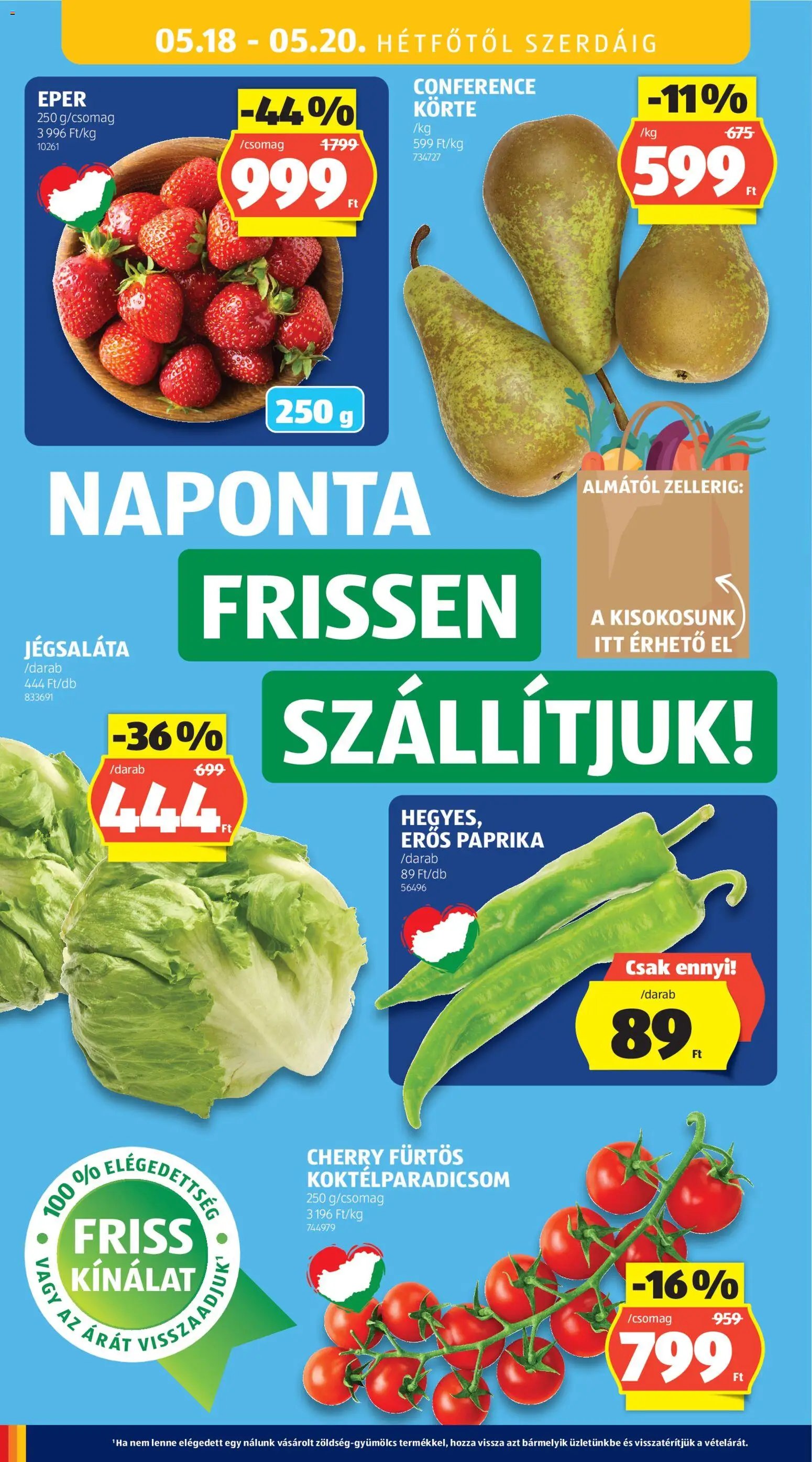Aldi újság 2026.05.14. Aldi akciós újság (2026-05-14 - 2026-05-20)