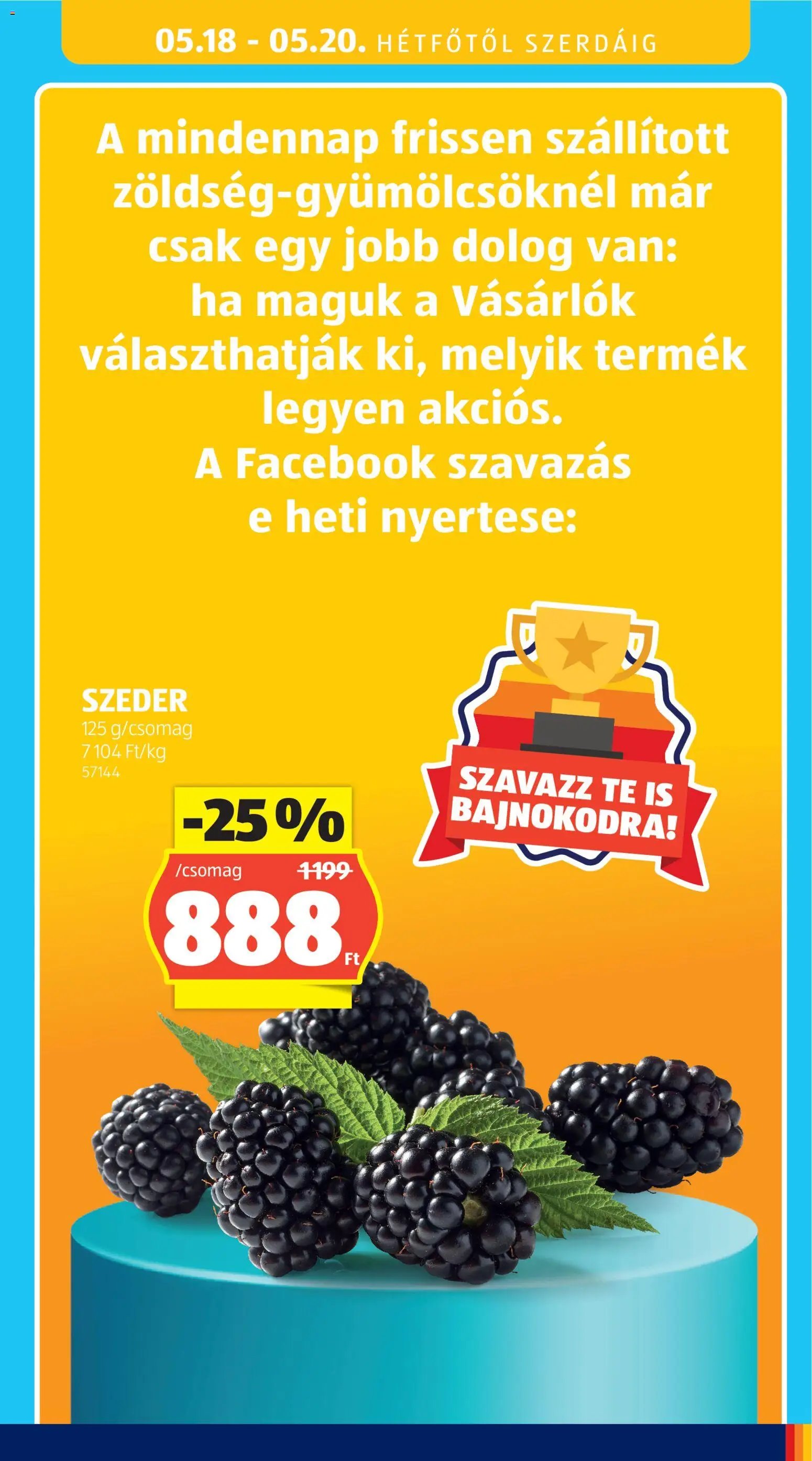 Aldi újság 2026.05.14. Aldi akciós újság (2026-05-14 - 2026-05-20)