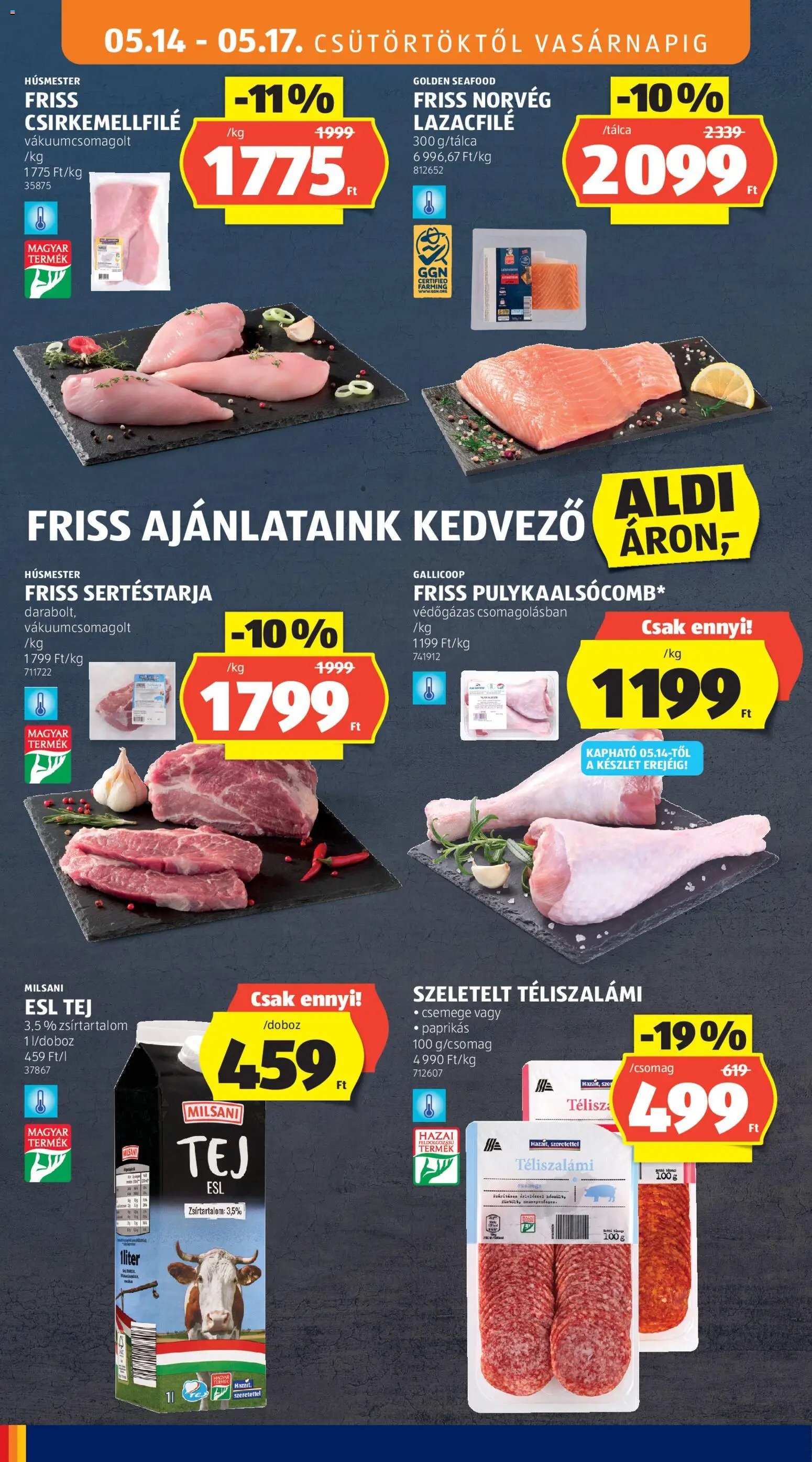 Aldi újság 2026.05.14. Aldi akciós újság (2026-05-14 - 2026-05-20)