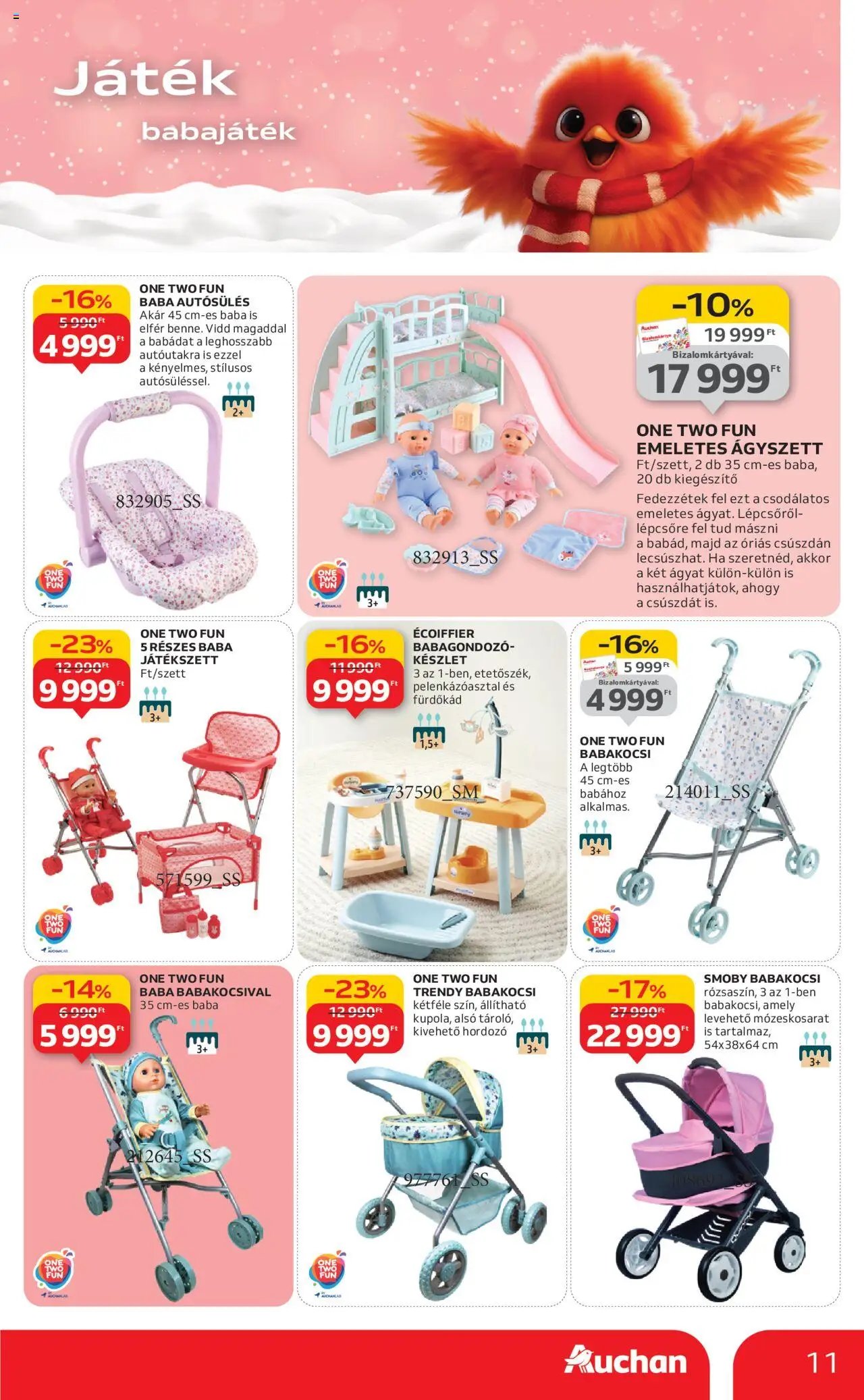 Auchan újság 2025.10.24. Karácsonyi játék (2025-10-24 - 2025-11-26)