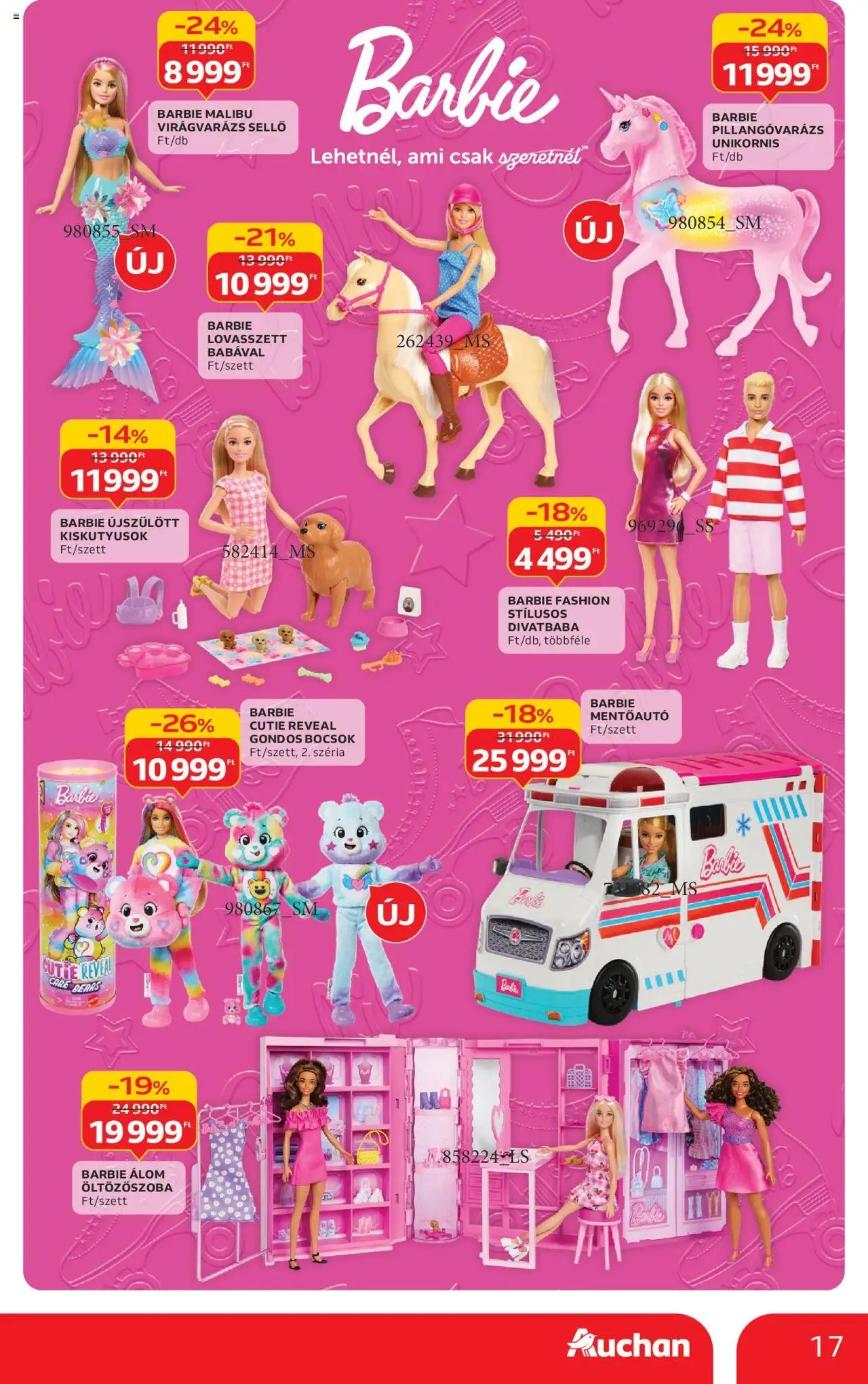 Auchan újság 2025.10.24. Karácsonyi játék (2025-10-24 - 2025-11-26)