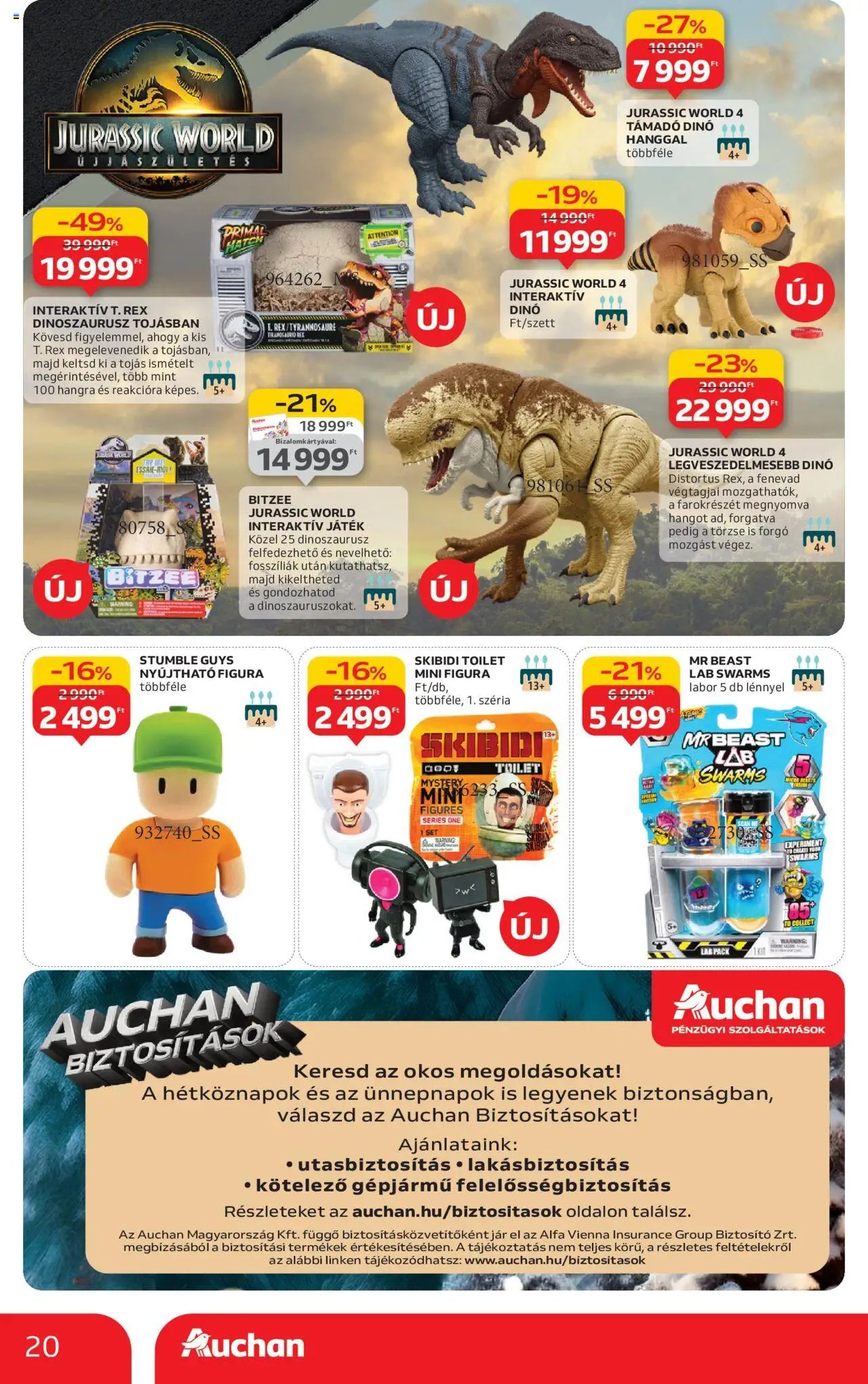Auchan újság 2025.10.24. Karácsonyi játék (2025-10-24 - 2025-11-26)