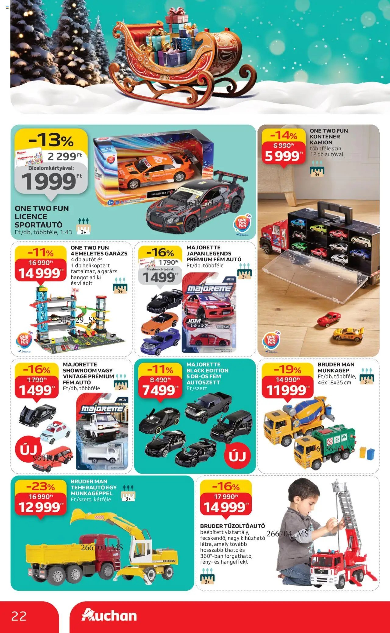 Auchan újság 2025.10.24. Karácsonyi játék (2025-10-24 - 2025-11-26)