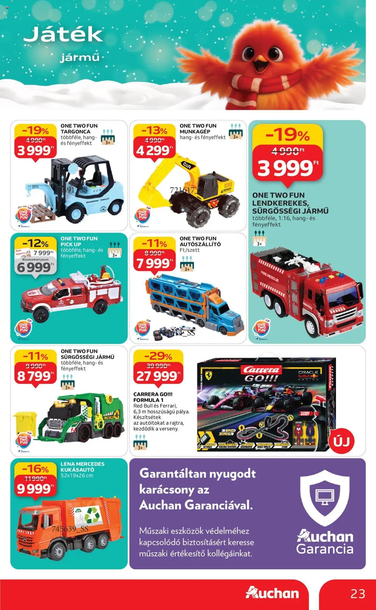 Auchan újság 2025.10.24. Karácsonyi játék (2025-10-24 - 2025-11-26)