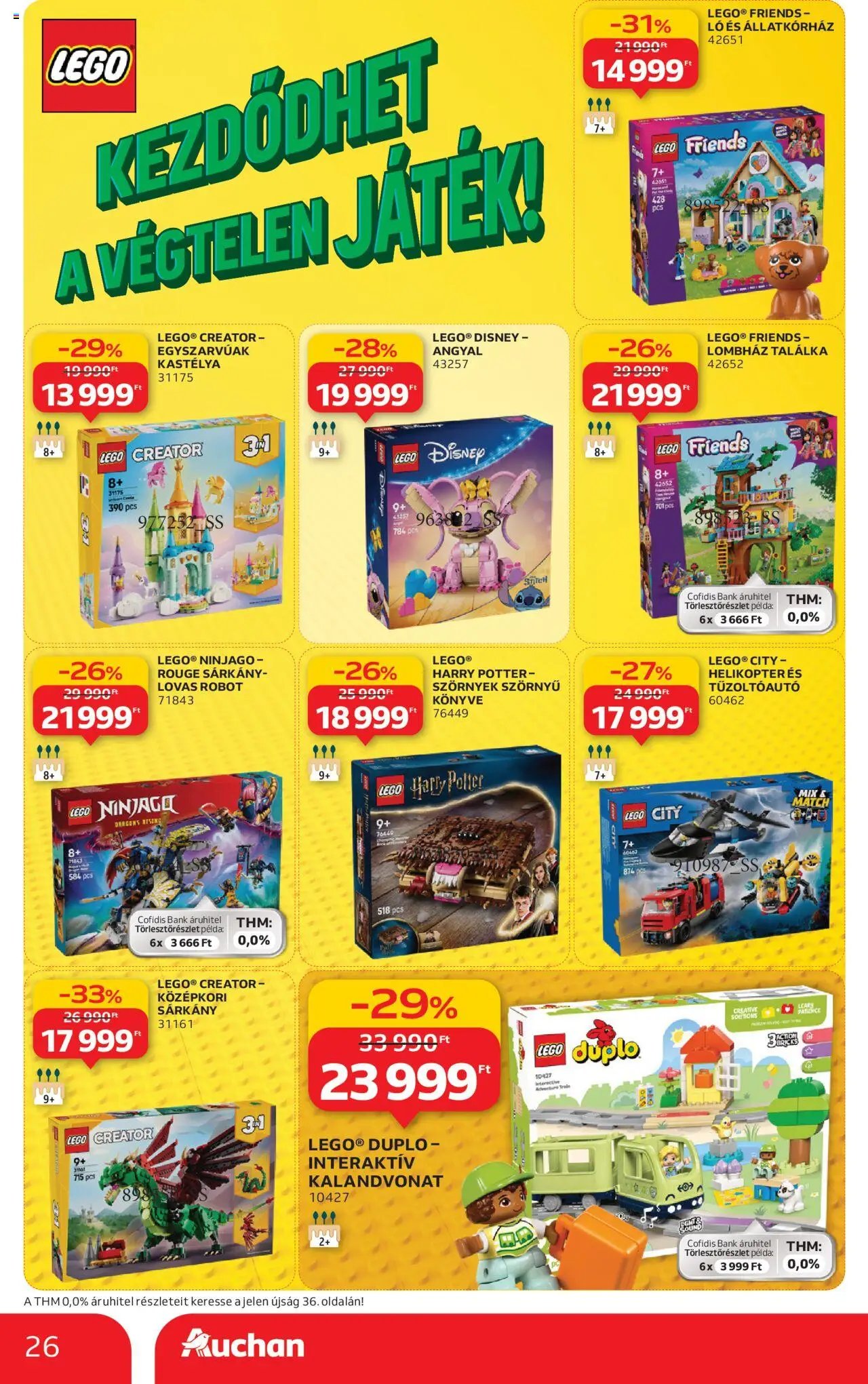 Auchan újság 2025.10.24. Karácsonyi játék (2025-10-24 - 2025-11-26)