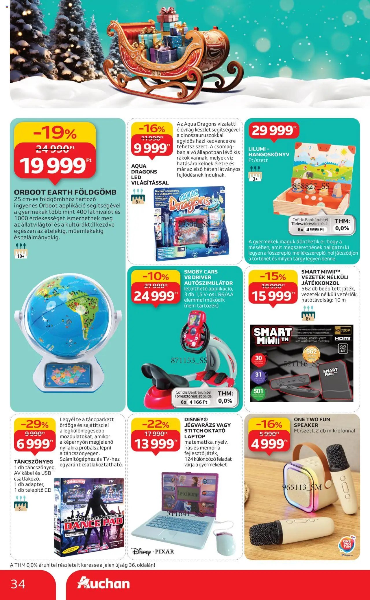 Auchan újság 2025.10.24. Karácsonyi játék (2025-10-24 - 2025-11-26)
