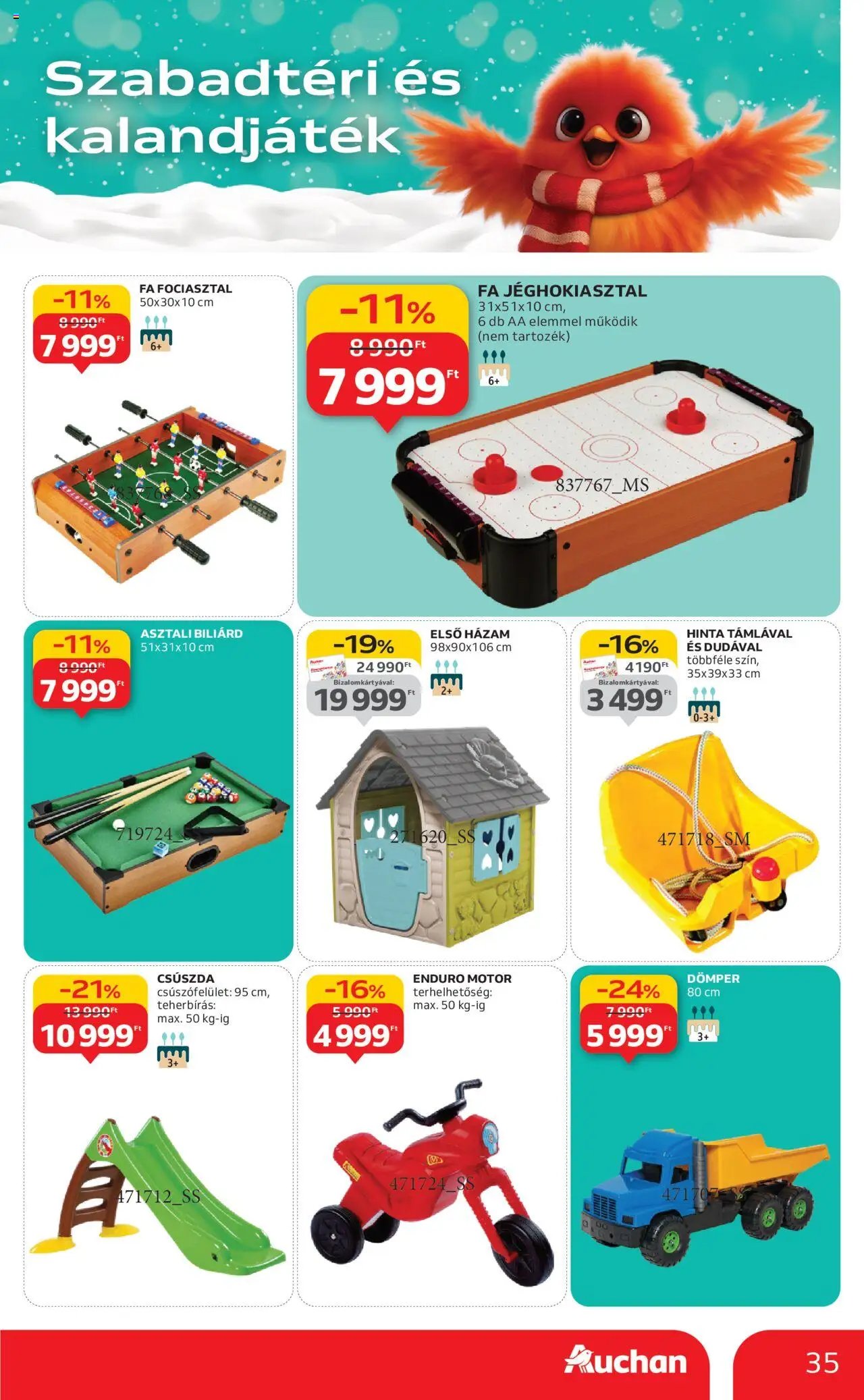 Auchan újság 2025.10.24. Karácsonyi játék (2025-10-24 - 2025-11-26)