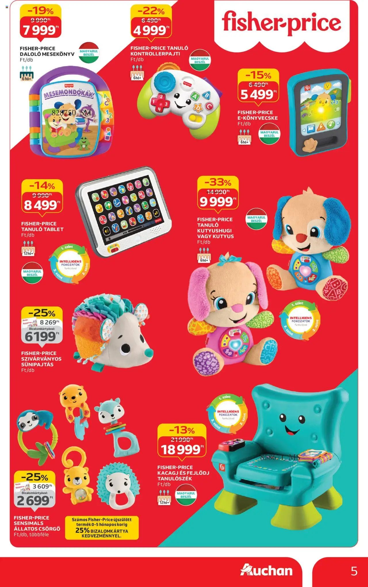 Auchan újság 2025.10.24. Karácsonyi játék (2025-10-24 - 2025-11-26)