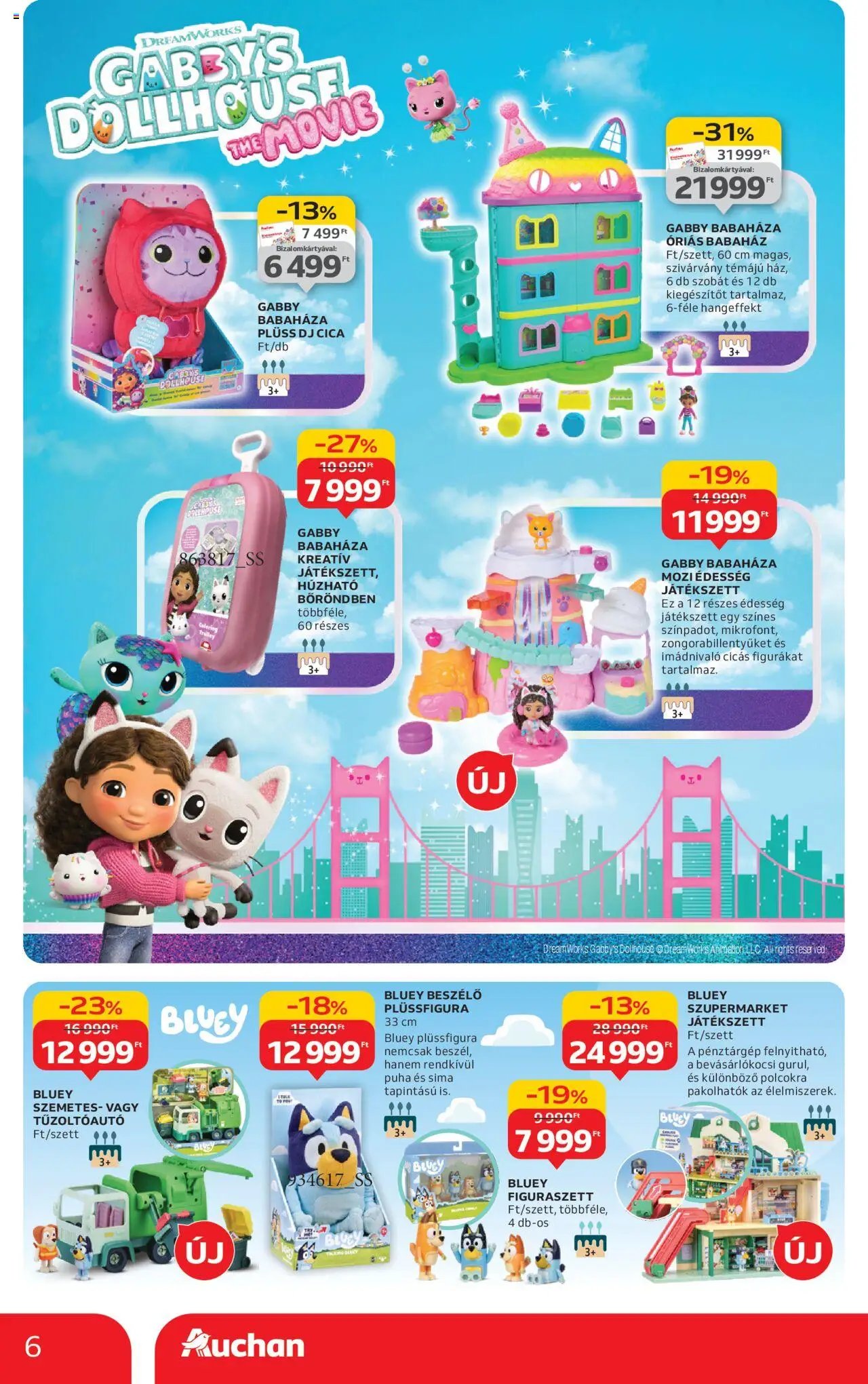 Auchan újság 2025.10.24. Karácsonyi játék (2025-10-24 - 2025-11-26)