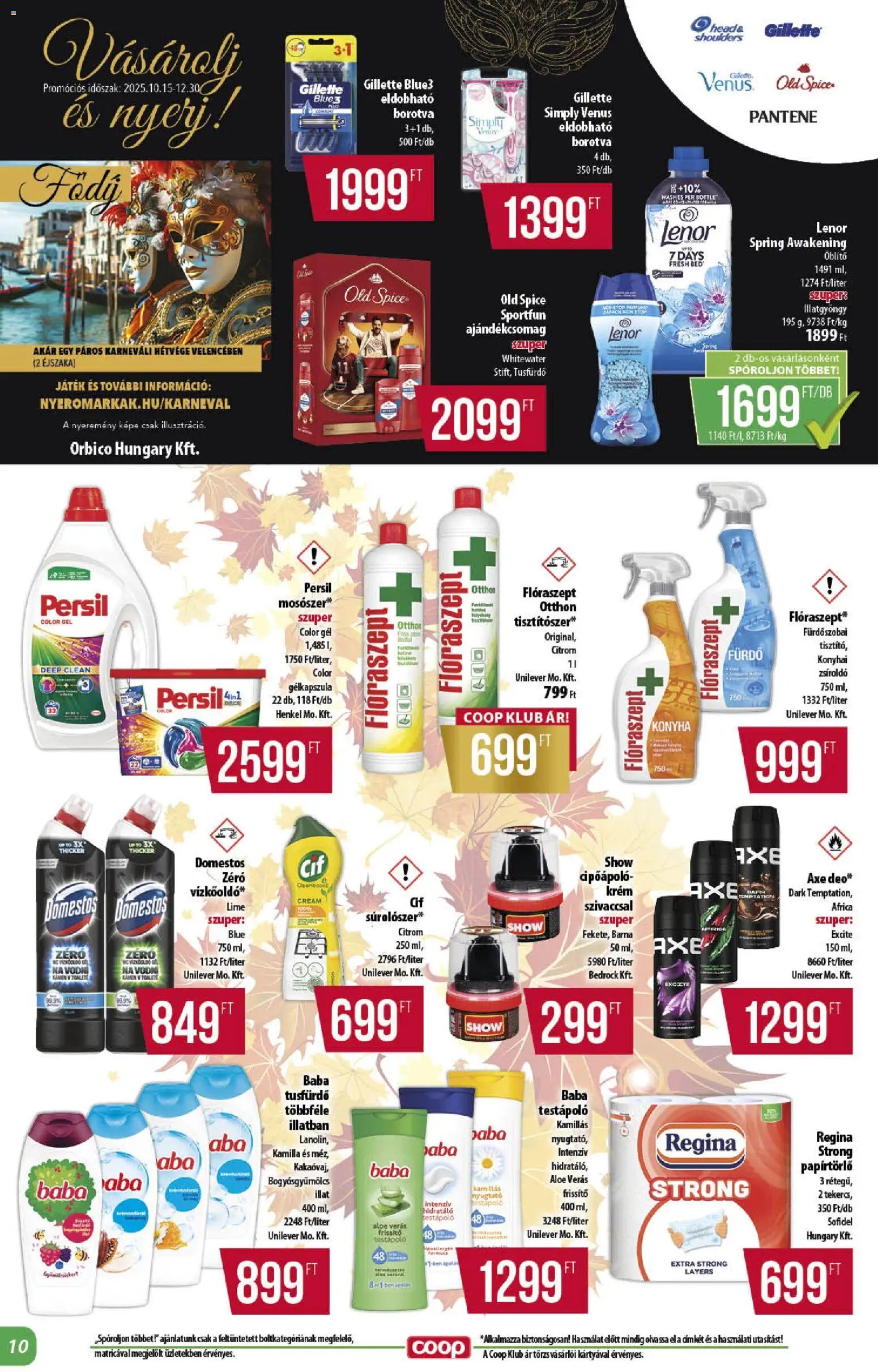 COOP újság 2025.11.20. Alföld Pro-Coop Zrt. - Abc szuper (2025-11-20 - 2025-11-26)