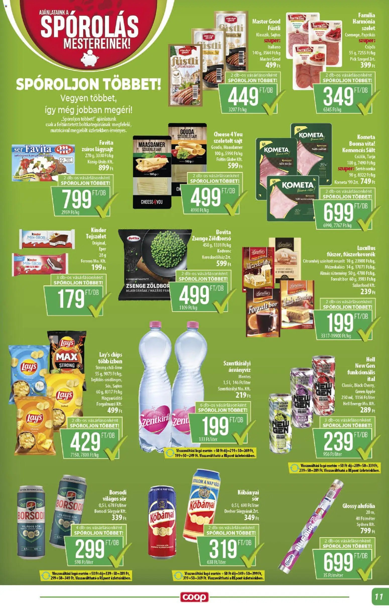 COOP újság 2025.11.20. Alföld Pro-Coop Zrt. - Abc szuper (2025-11-20 - 2025-11-26)