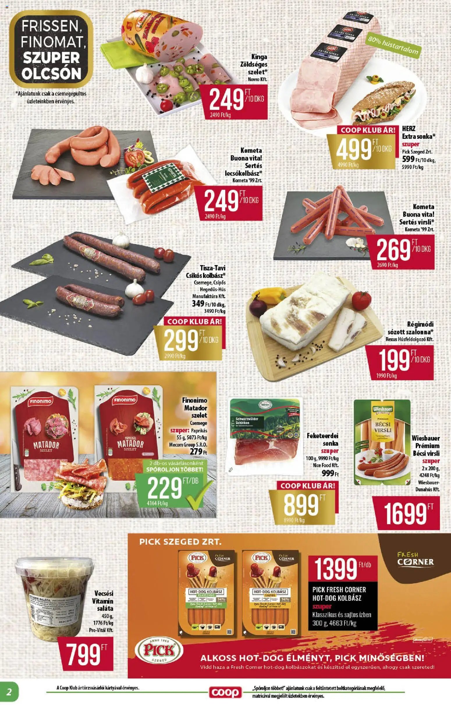 COOP újság 2025.11.20. Alföld Pro-Coop Zrt. - Abc szuper (2025-11-20 - 2025-11-26)