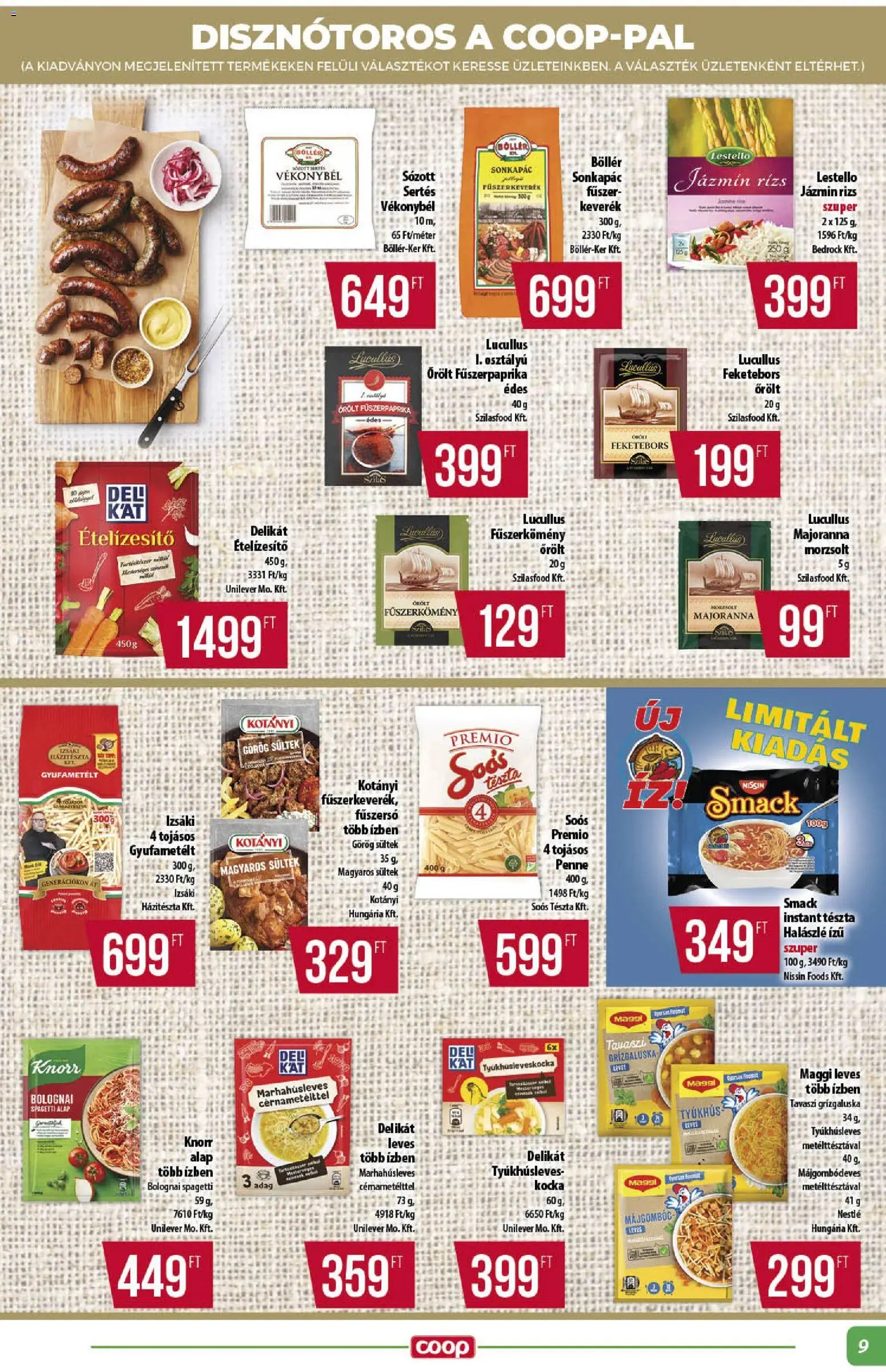 COOP újság 2025.11.20. Alföld Pro-Coop Zrt. - Abc szuper (2025-11-20 - 2025-11-26)