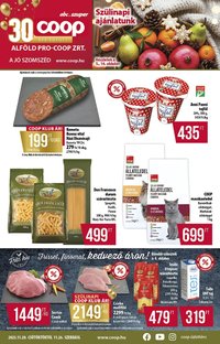 COOP újság 2025.11.20. Alföld Pro-Coop Zrt. - Abc szuper (2025-11-20 - 2025-11-26)
