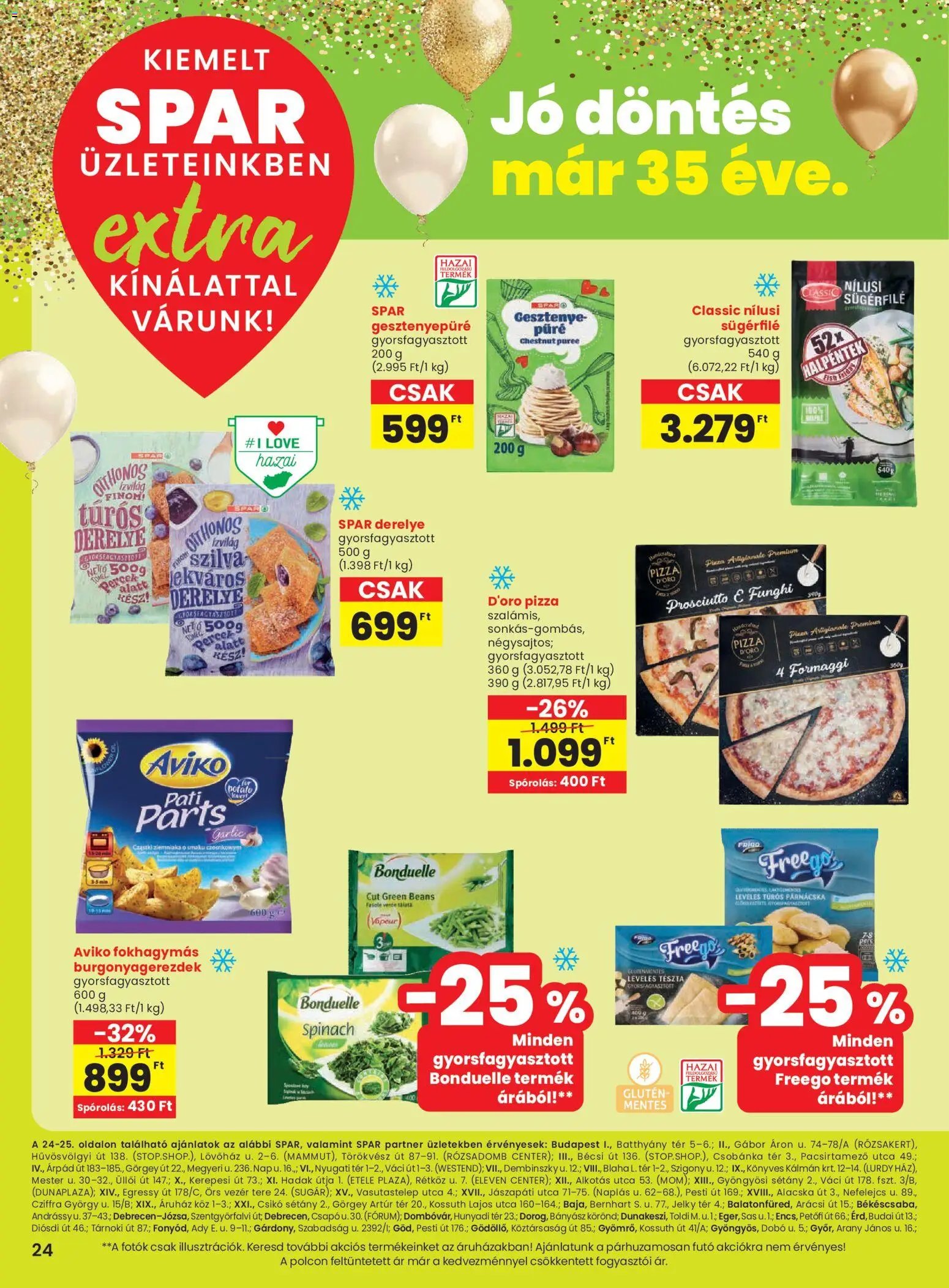 Spar újság 2026.01.22. Extra ajánlat (2026-01-22 - 2026-01-28)
