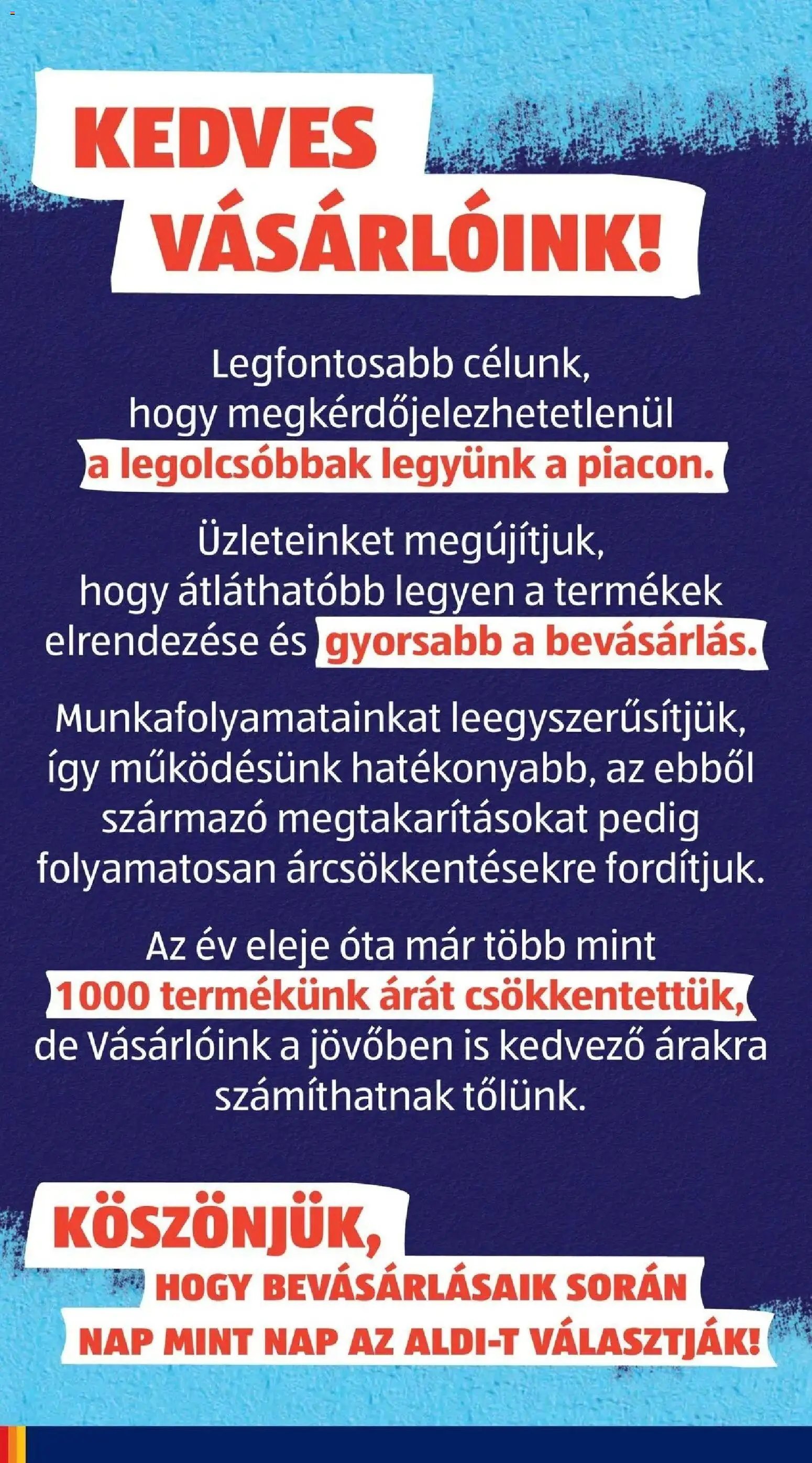 Aldi újság 2026.06.04. Aldi aktuális akciós újság