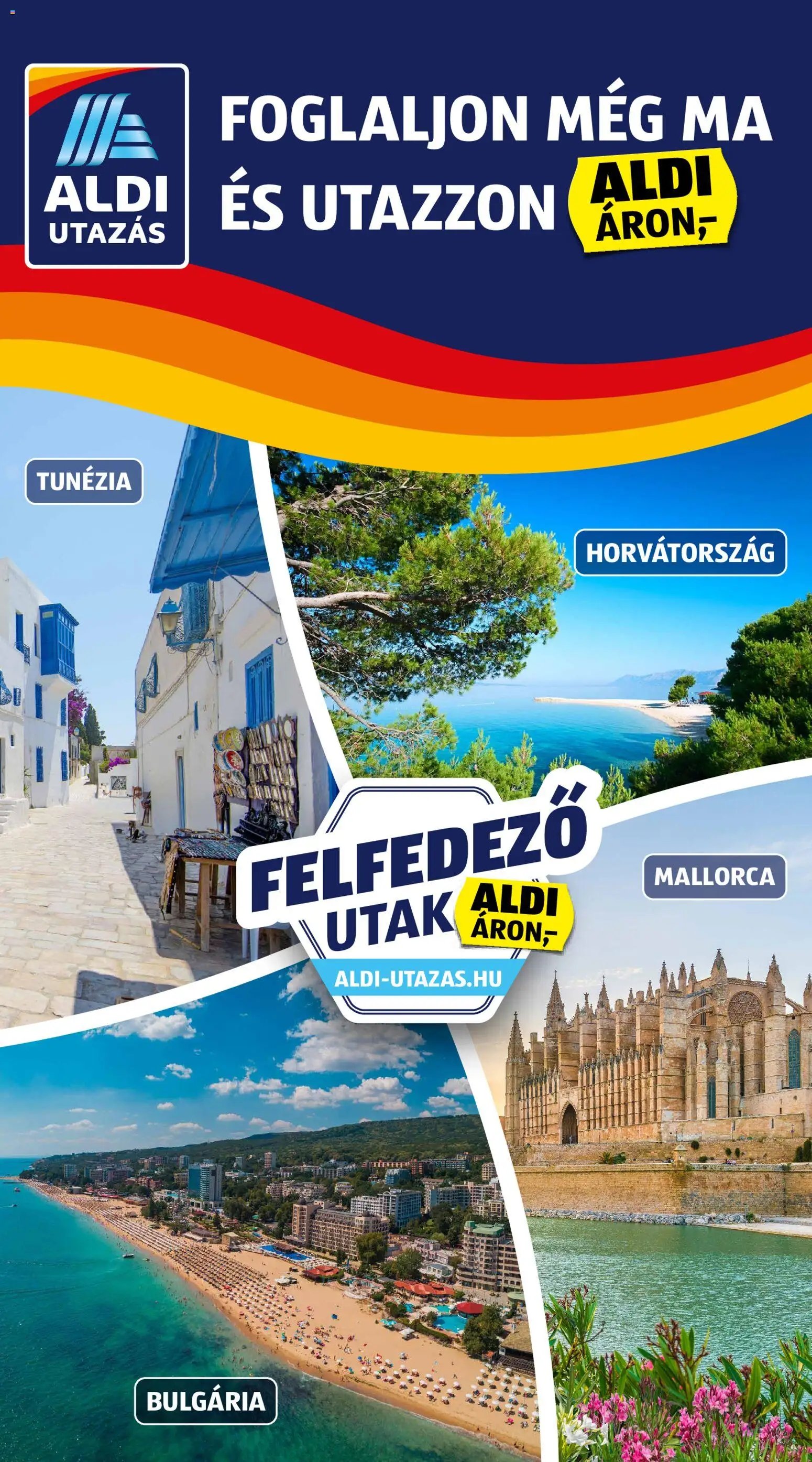Aldi újság 2026.01.29. Utazás katalógus (2026-01-29 - 2026-03-04)