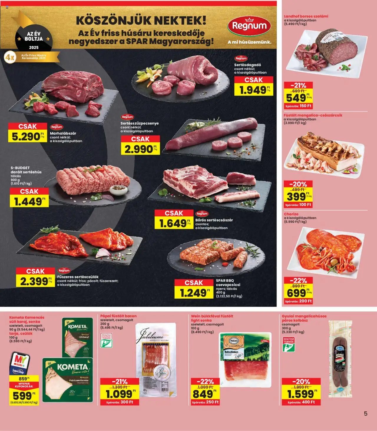 Interspar újság 2025.09.04. Akciós újság Interspar (2025-09-04 - 2025-09-10)