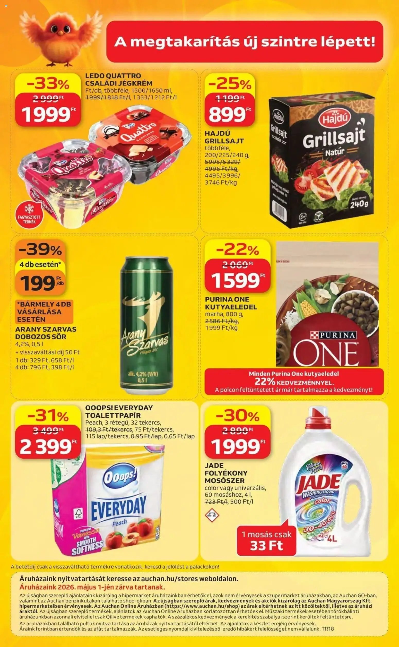 Auchan újság 2026.04.30. Auchan akciós újság Szeged (2026-04-30 - 2026-05-06)