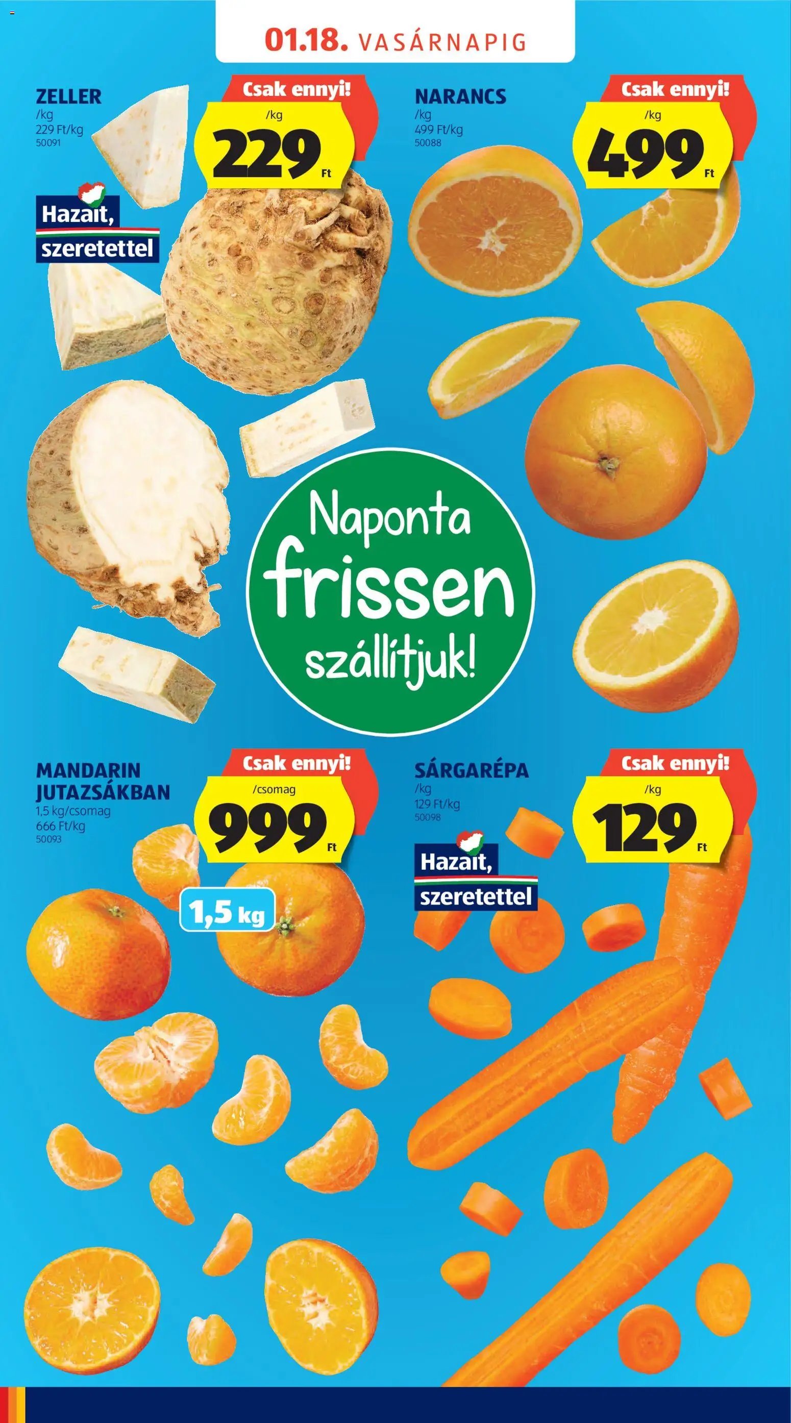 Aldi újság 2026.01.17. Újranyitás: Baja (2026-01-17 - 2026-01-18)