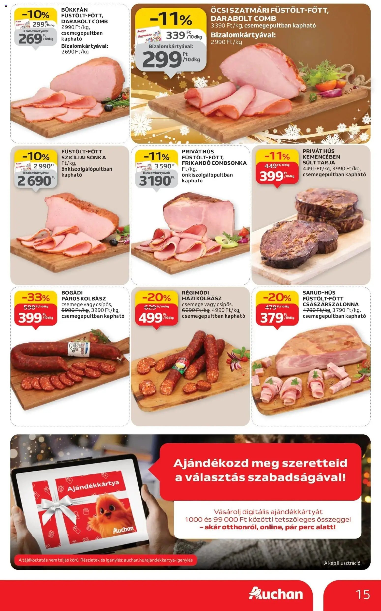 Auchan újság 2025.12.18. Szolnok Akciós újság Auchan (2025-12-18 - 2025-12-24)