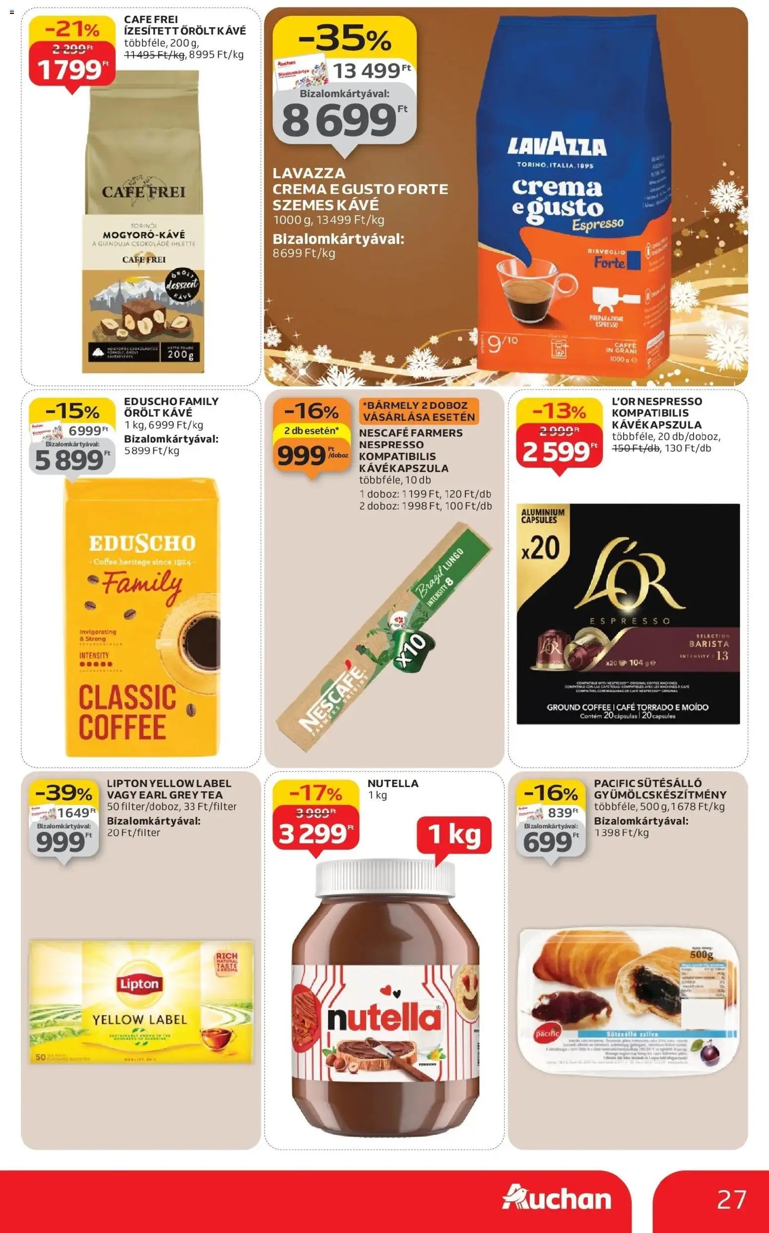 Auchan újság 2025.12.18. Szolnok Akciós újság Auchan (2025-12-18 - 2025-12-24)