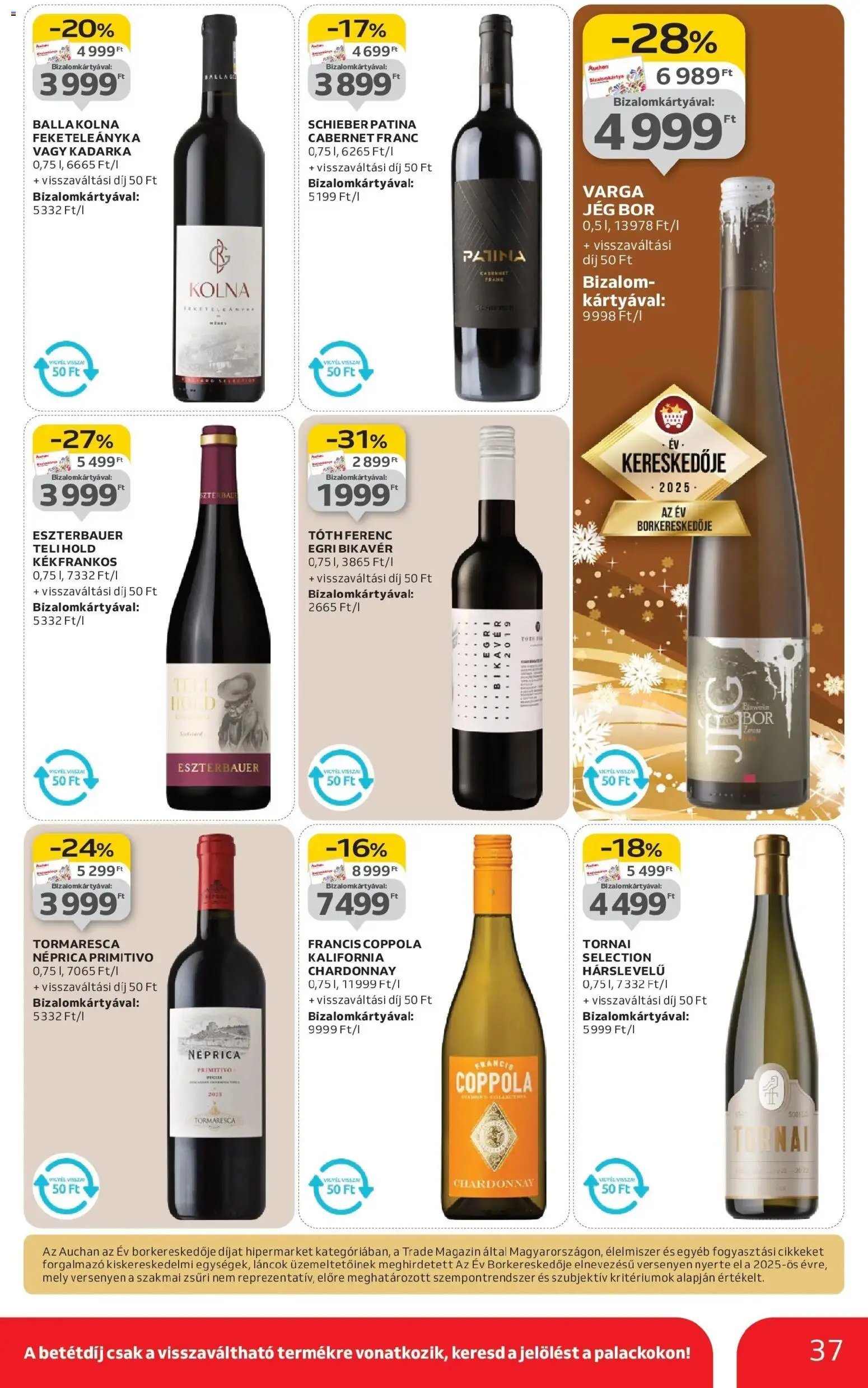 Auchan újság 2025.12.18. Szolnok Akciós újság Auchan (2025-12-18 - 2025-12-24)