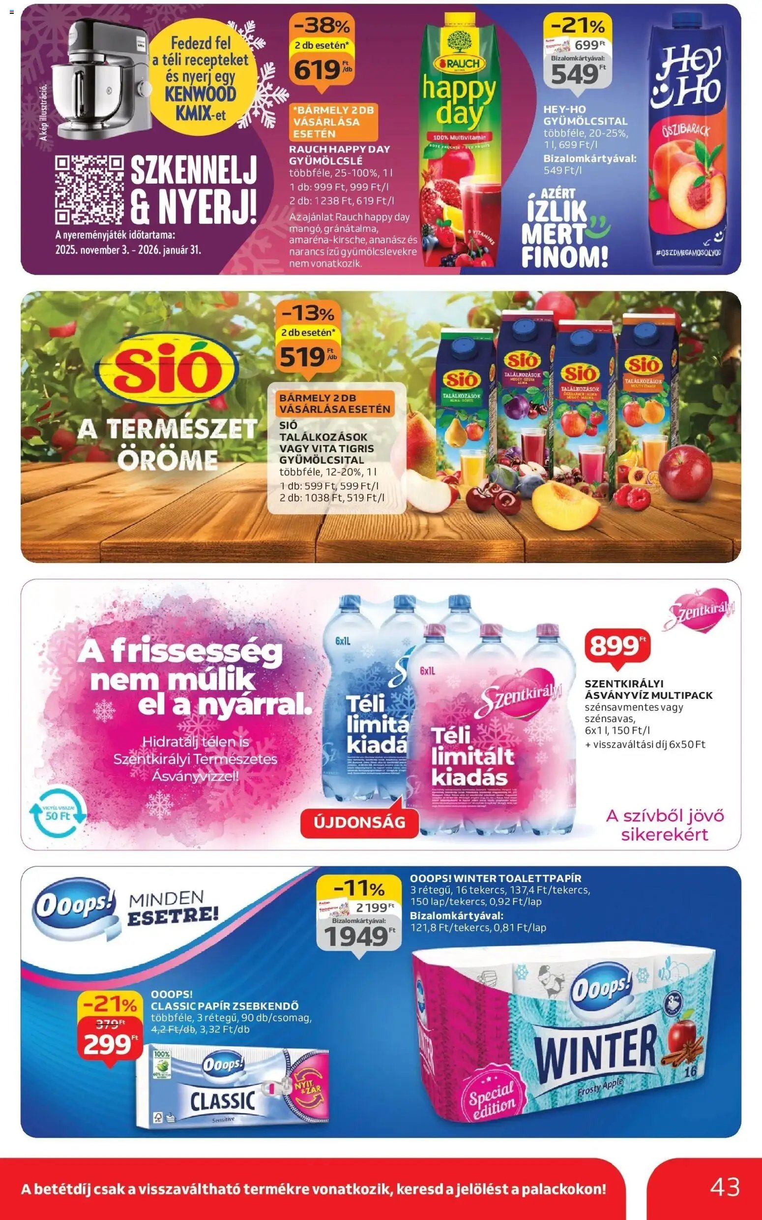 Auchan újság 2025.12.18. Szolnok Akciós újság Auchan (2025-12-18 - 2025-12-24)