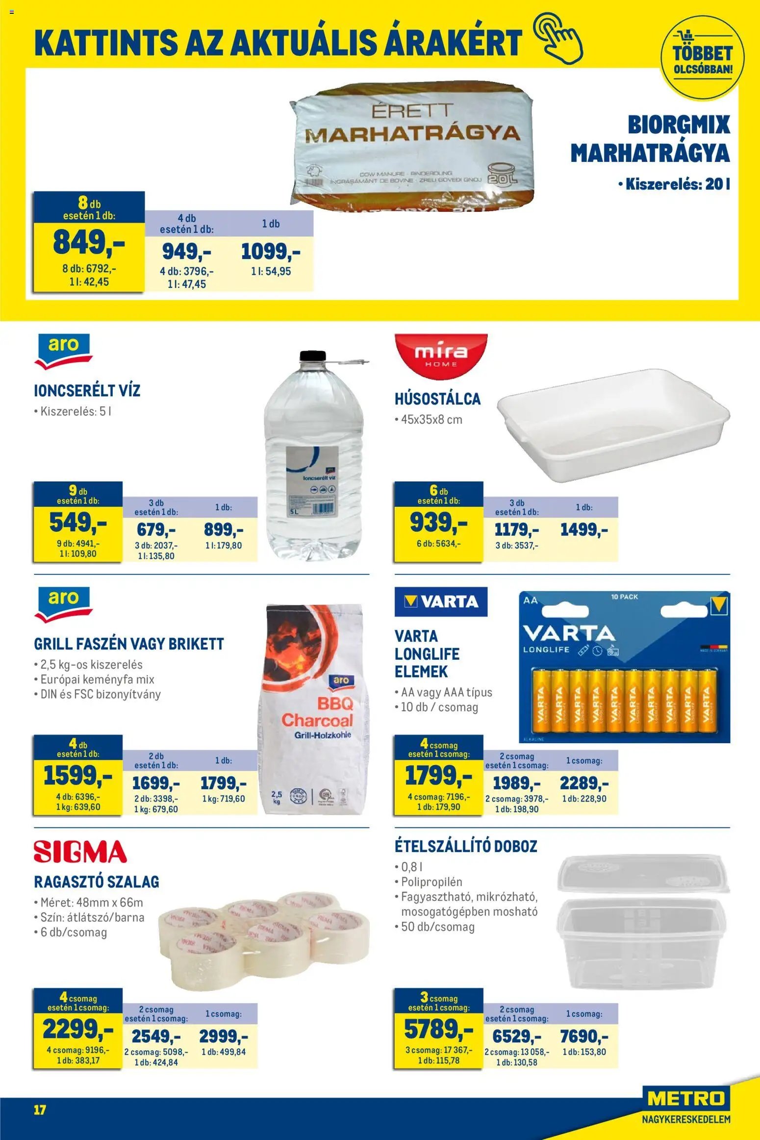 Metro újság 2026.02.01. Élelmiszer és Szezonális katalógus 2026/02 (2026-02-01 - 2026-02-28)