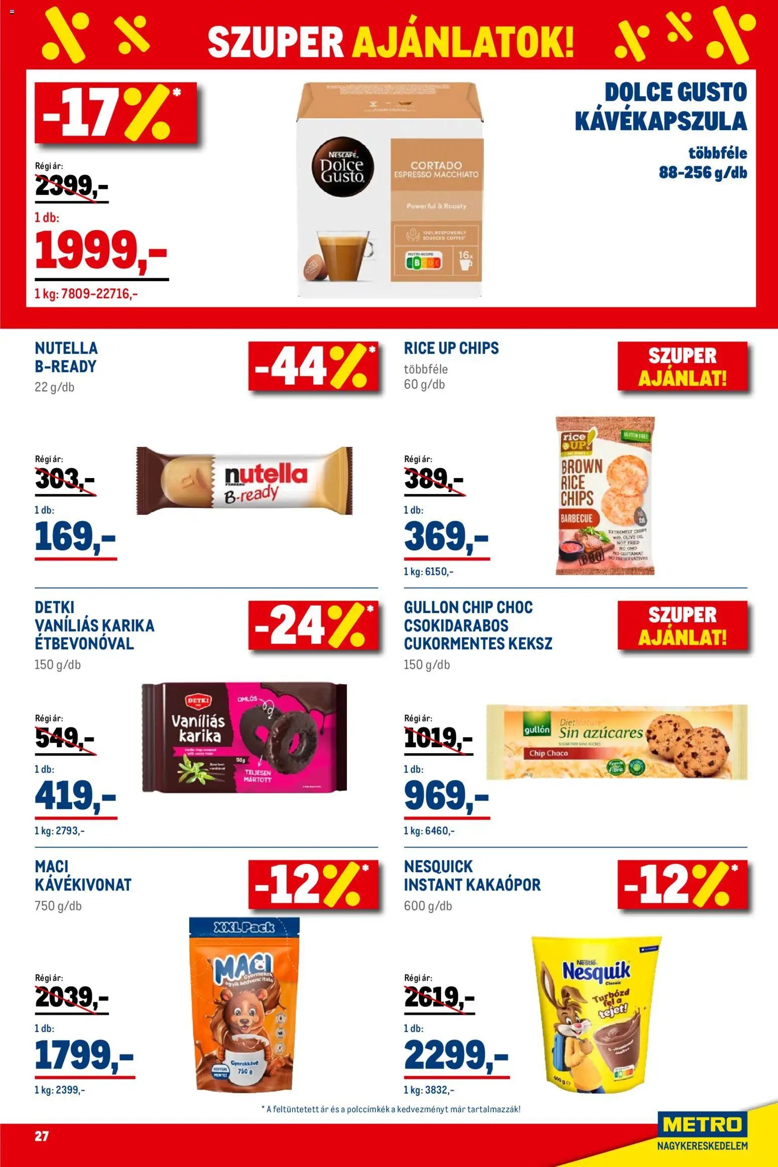 Metro újság 2026.02.01. Élelmiszer és Szezonális katalógus 2026/02 (2026-02-01 - 2026-02-28)