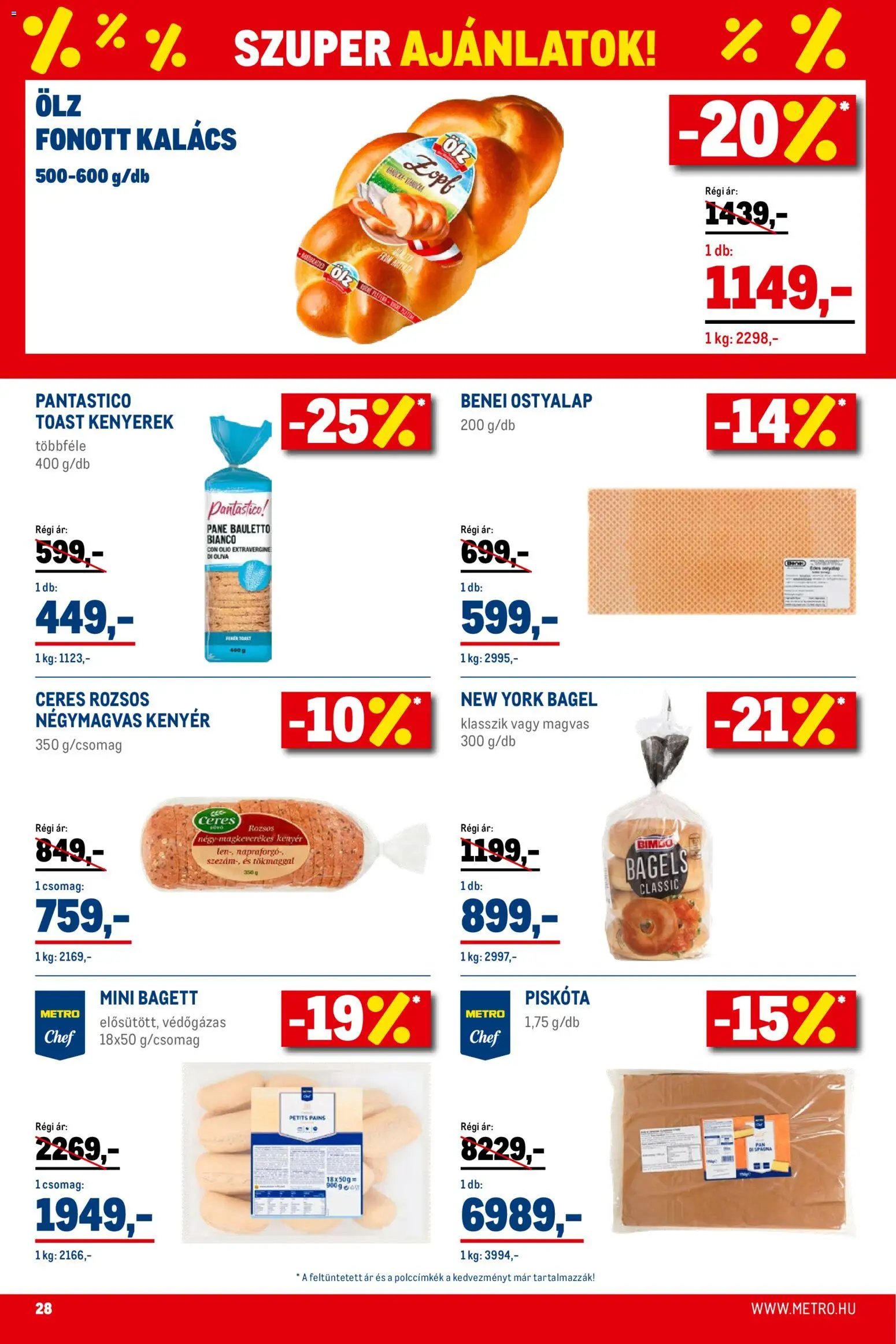 Metro újság 2026.02.01. Élelmiszer és Szezonális katalógus 2026/02 (2026-02-01 - 2026-02-28)