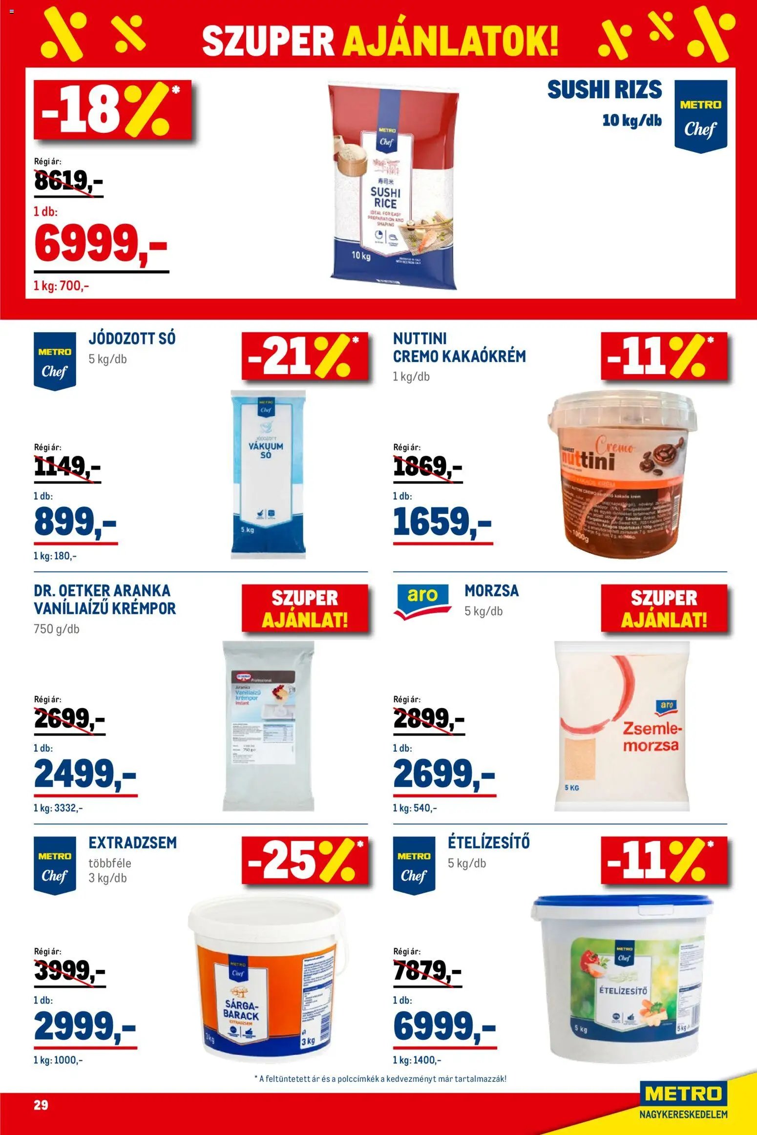 Metro újság 2026.02.01. Élelmiszer és Szezonális katalógus 2026/02 (2026-02-01 - 2026-02-28)