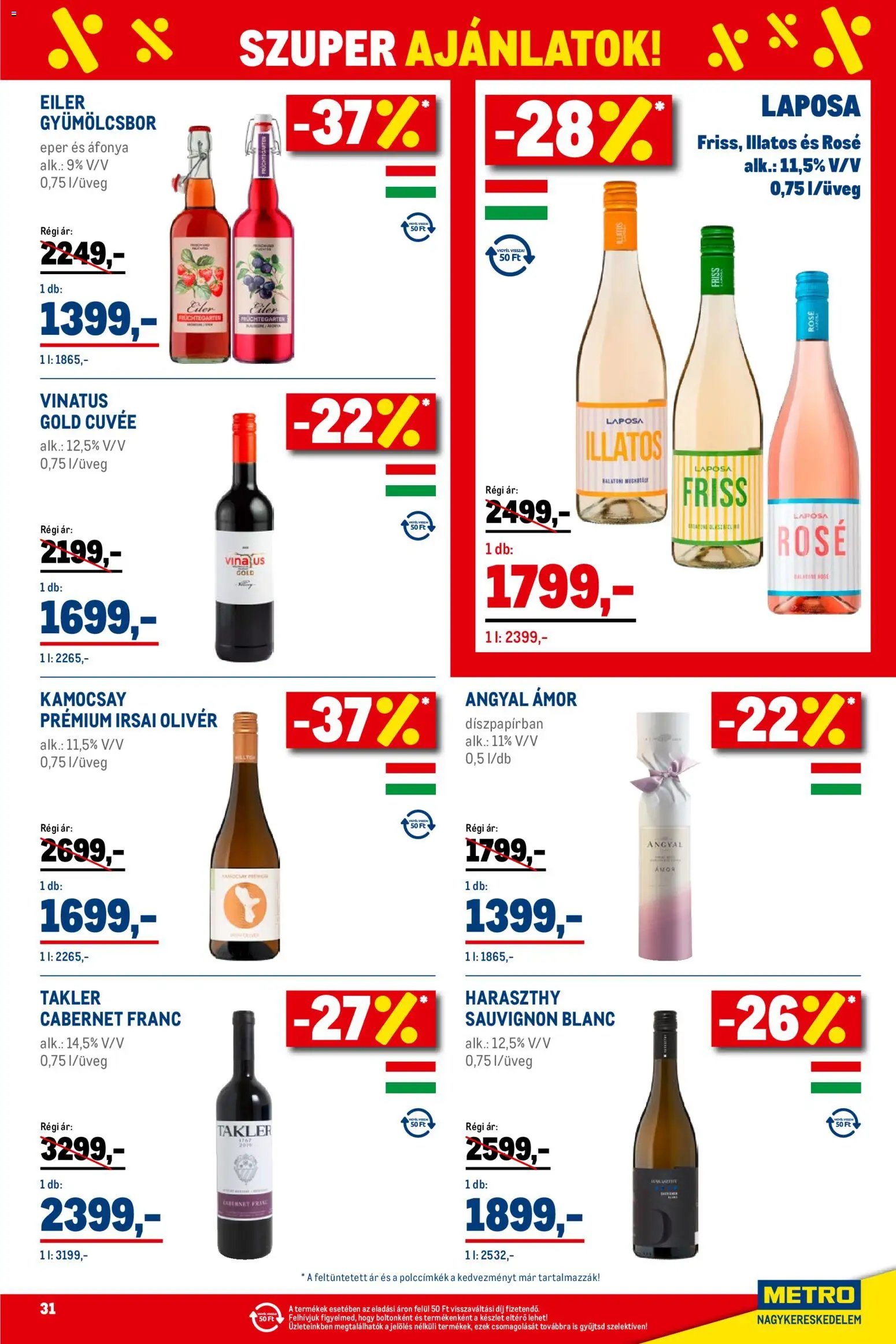 Metro újság 2026.02.01. Élelmiszer és Szezonális katalógus 2026/02 (2026-02-01 - 2026-02-28)