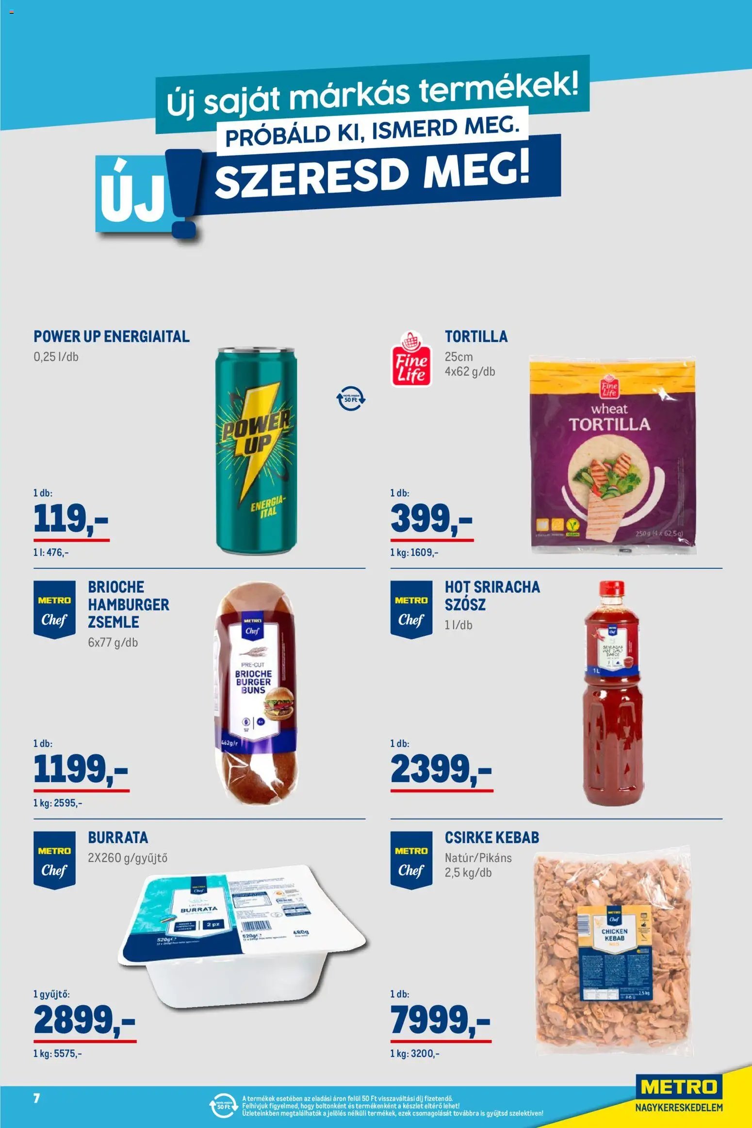 Metro újság 2026.02.01. Élelmiszer és Szezonális katalógus 2026/02 (2026-02-01 - 2026-02-28)