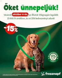 Fressnapf újság 2026.10.04. Fressnapf akciós újság