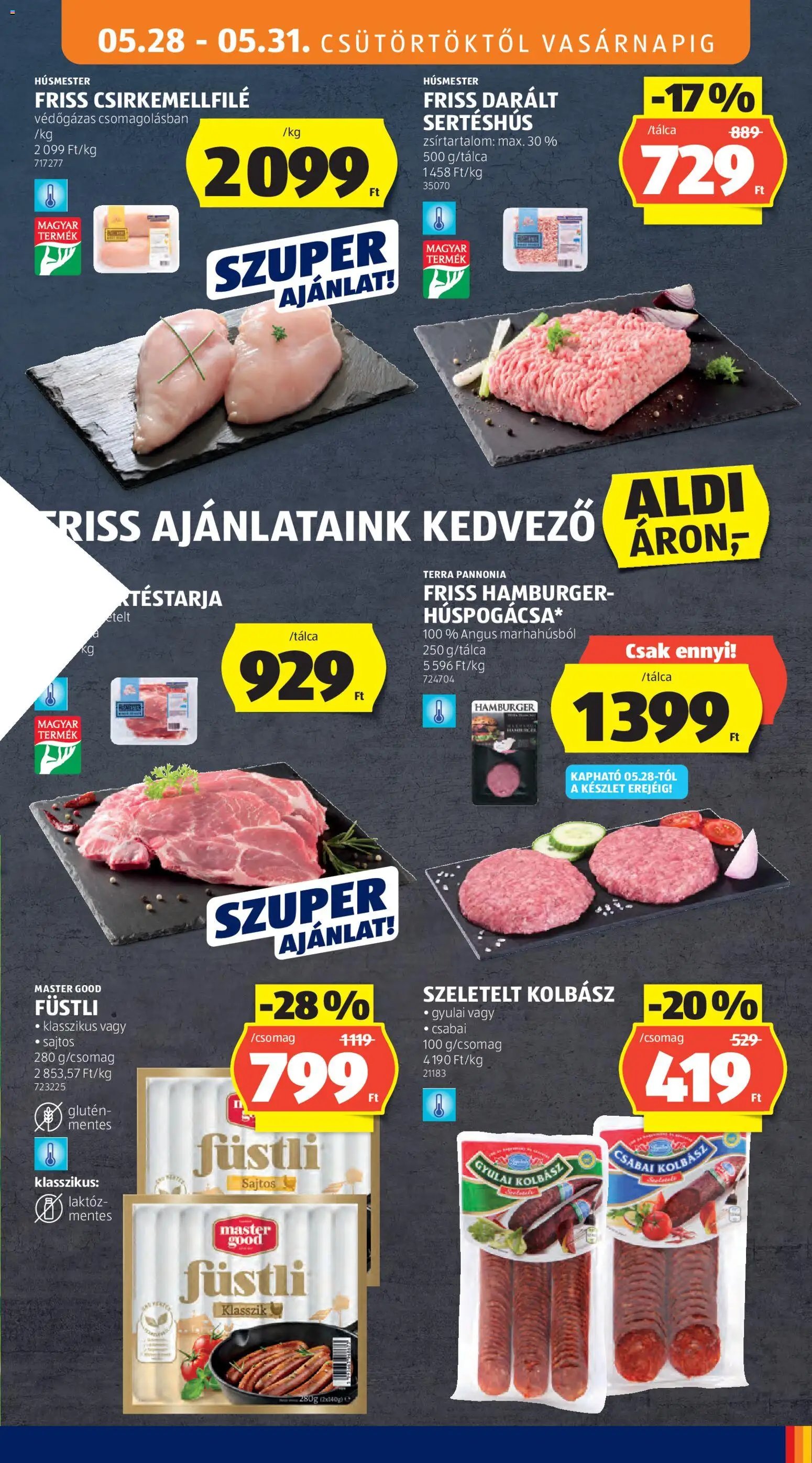 Aldi újság 2026.05.28. Aldi akciós újság (2026-05-28 - 2026-06-03)