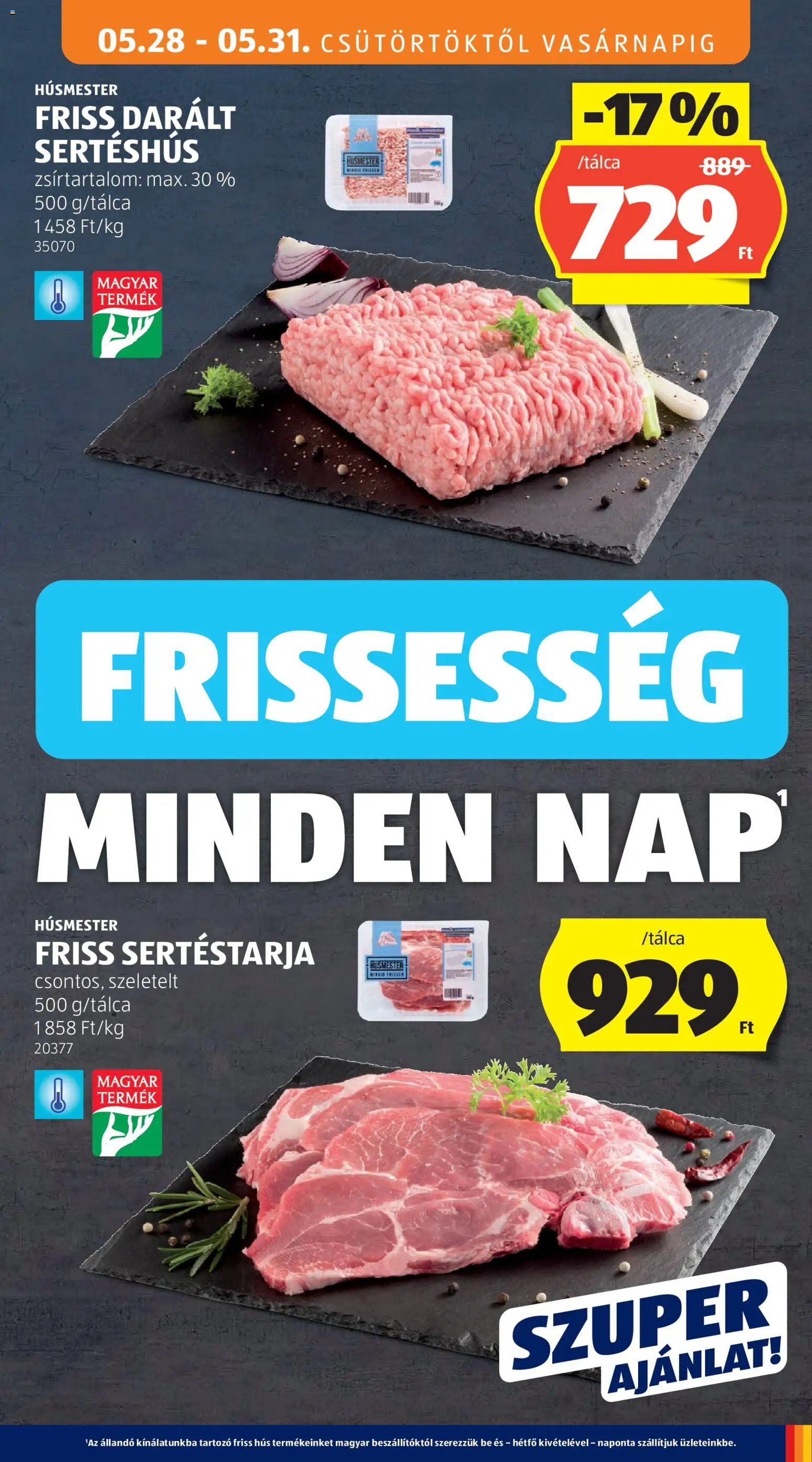 Aldi újság 2026.05.28. Aldi akciós újság (2026-05-28 - 2026-06-03)