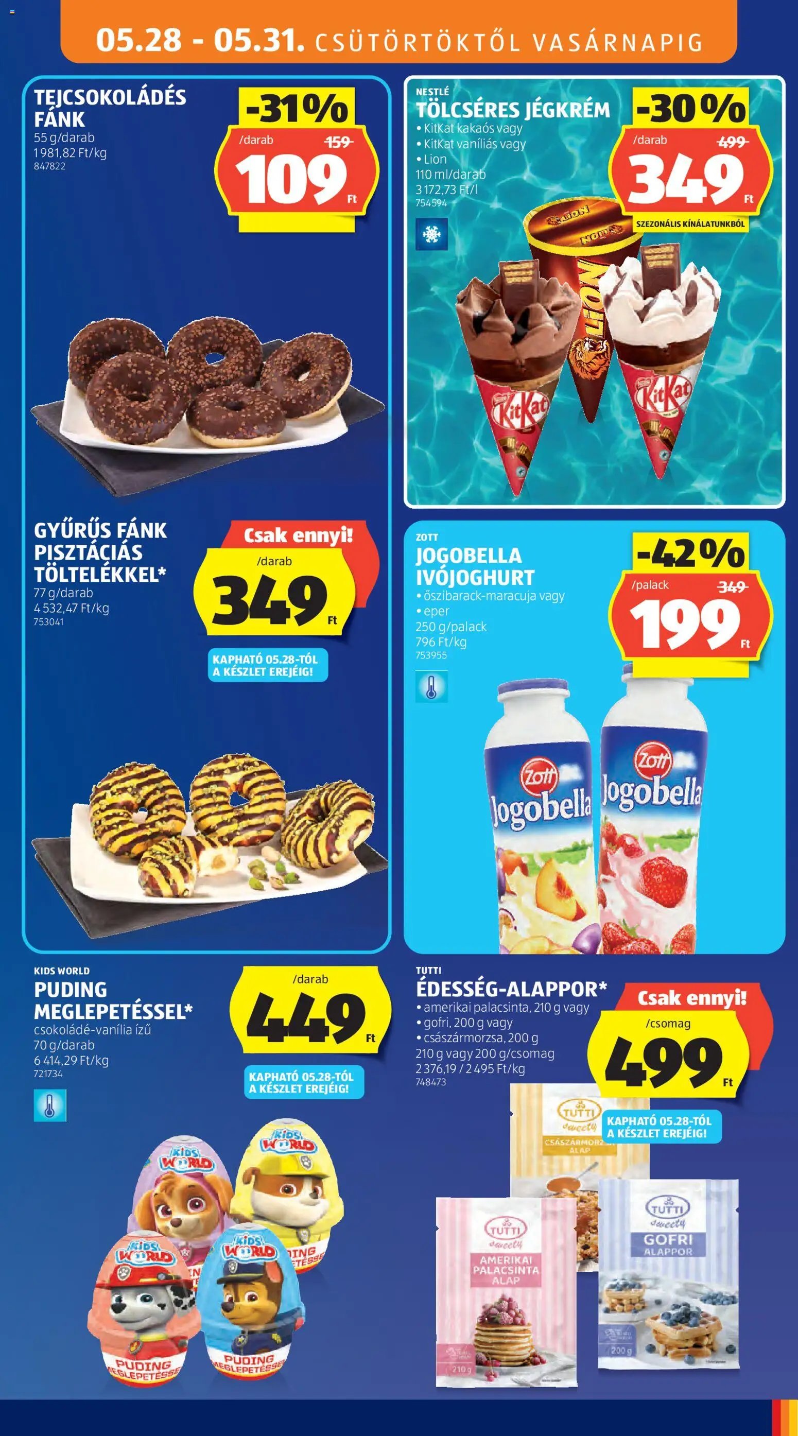 Aldi újság 2026.05.28. Aldi akciós újság (2026-05-28 - 2026-06-03)